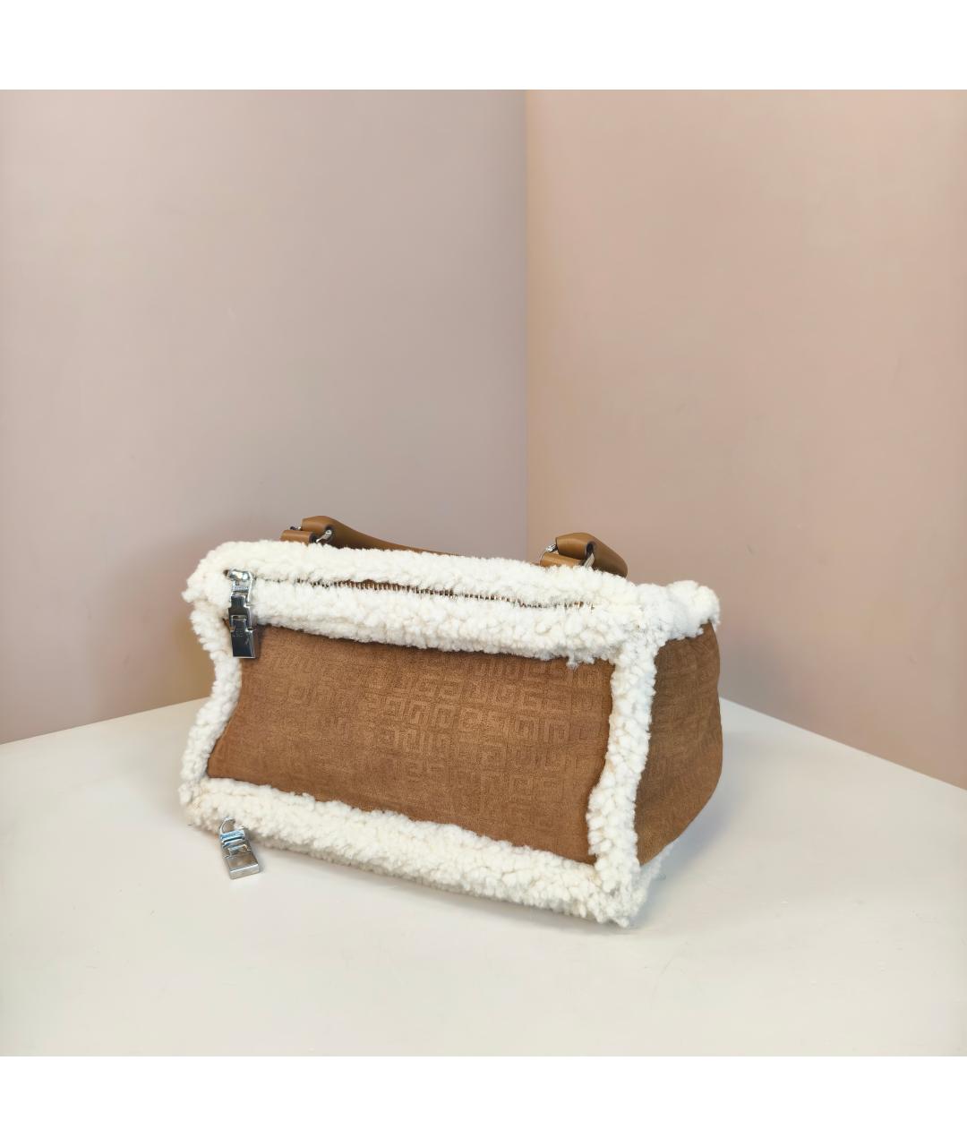 BALENCIAGA Коричневая сумка через плечо, фото 2