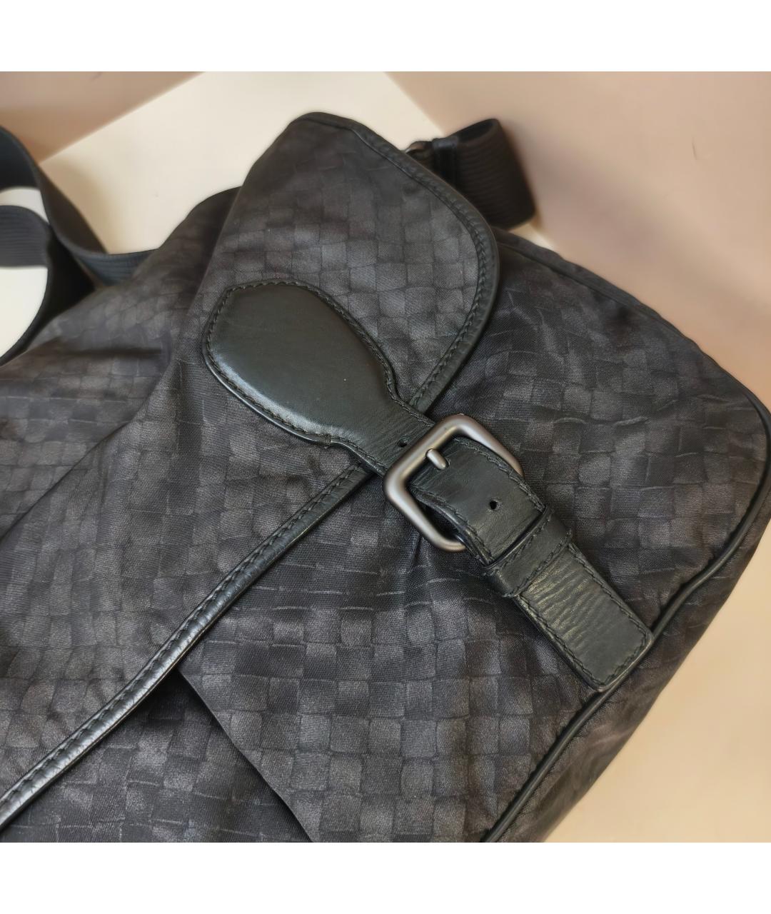 BOTTEGA VENETA Серая сумка через плечо, фото 4