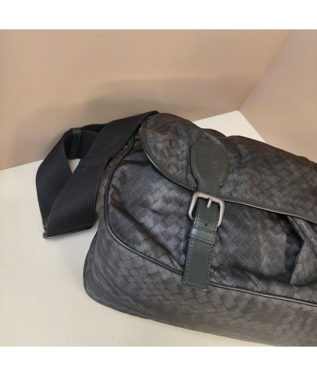 BOTTEGA VENETA Серая сумка через плечо, фото 9