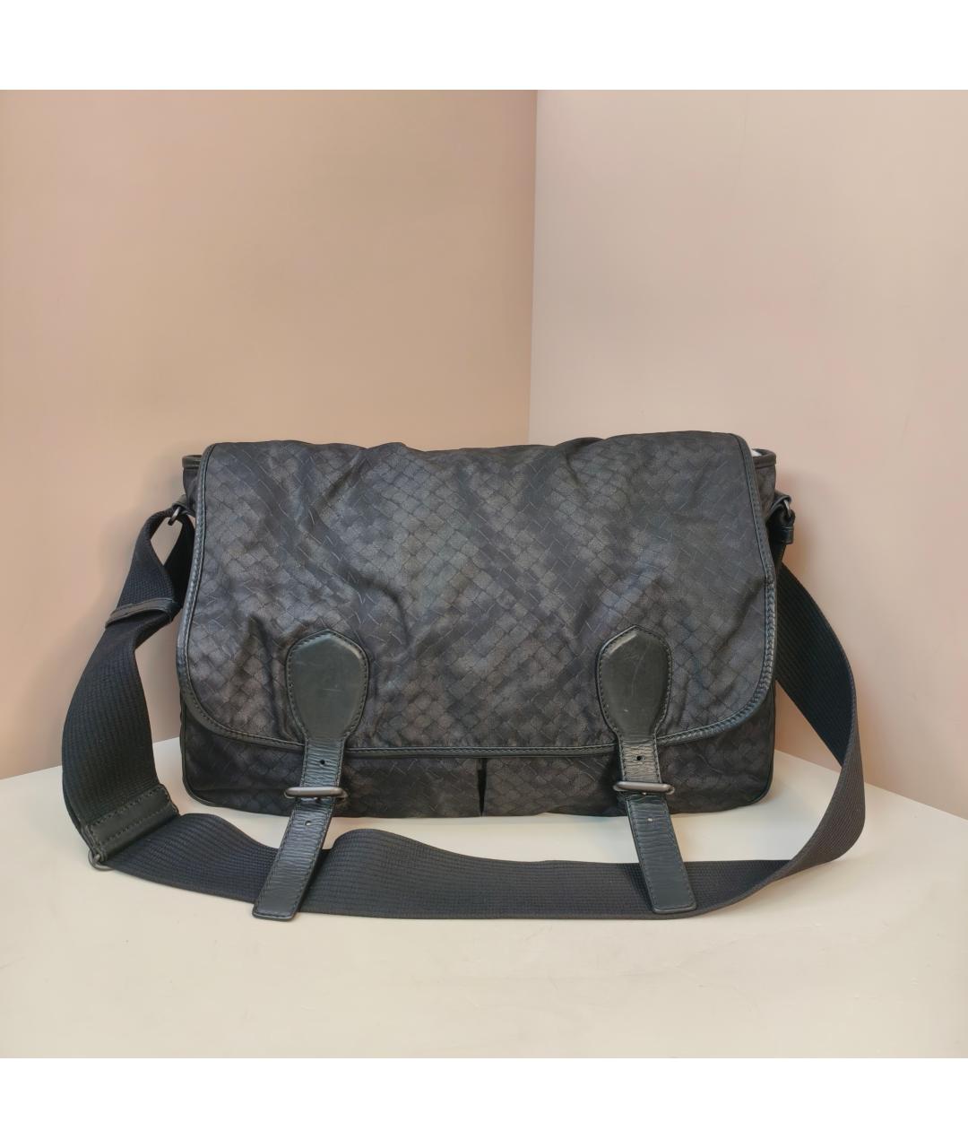 BOTTEGA VENETA Серая сумка через плечо, фото 10