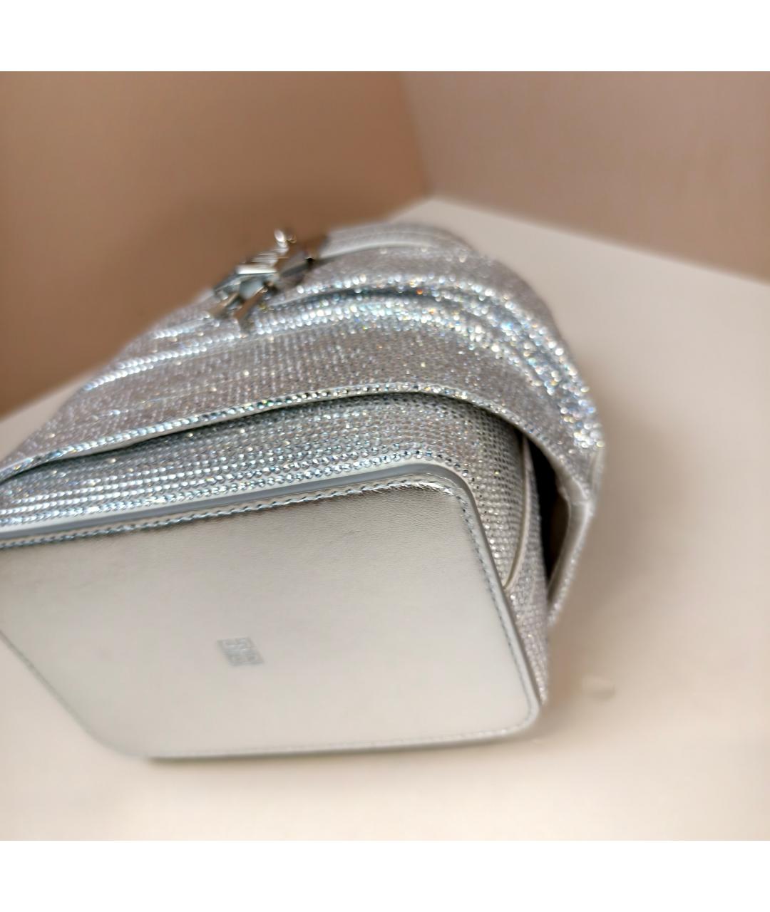 GIVENCHY Серебряная сумка через плечо, фото 2