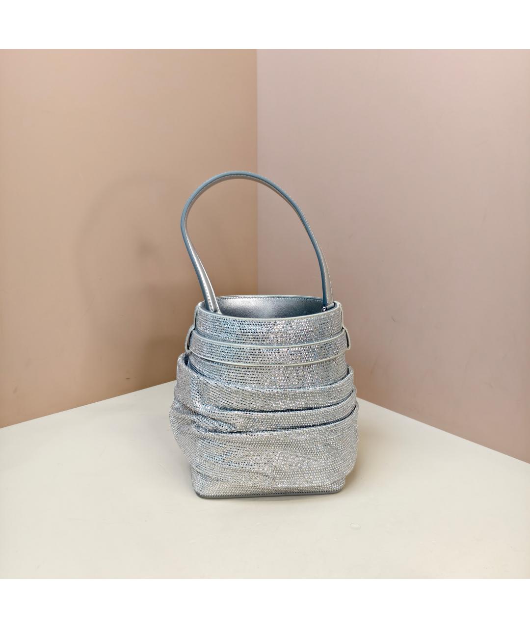 GIVENCHY Серебряная сумка через плечо, фото 7