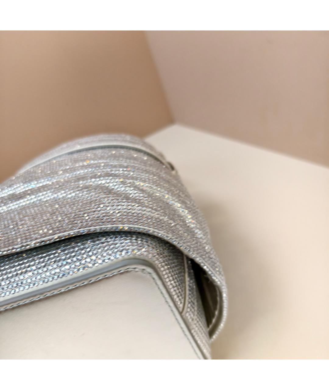 GIVENCHY Серебряная сумка через плечо, фото 3