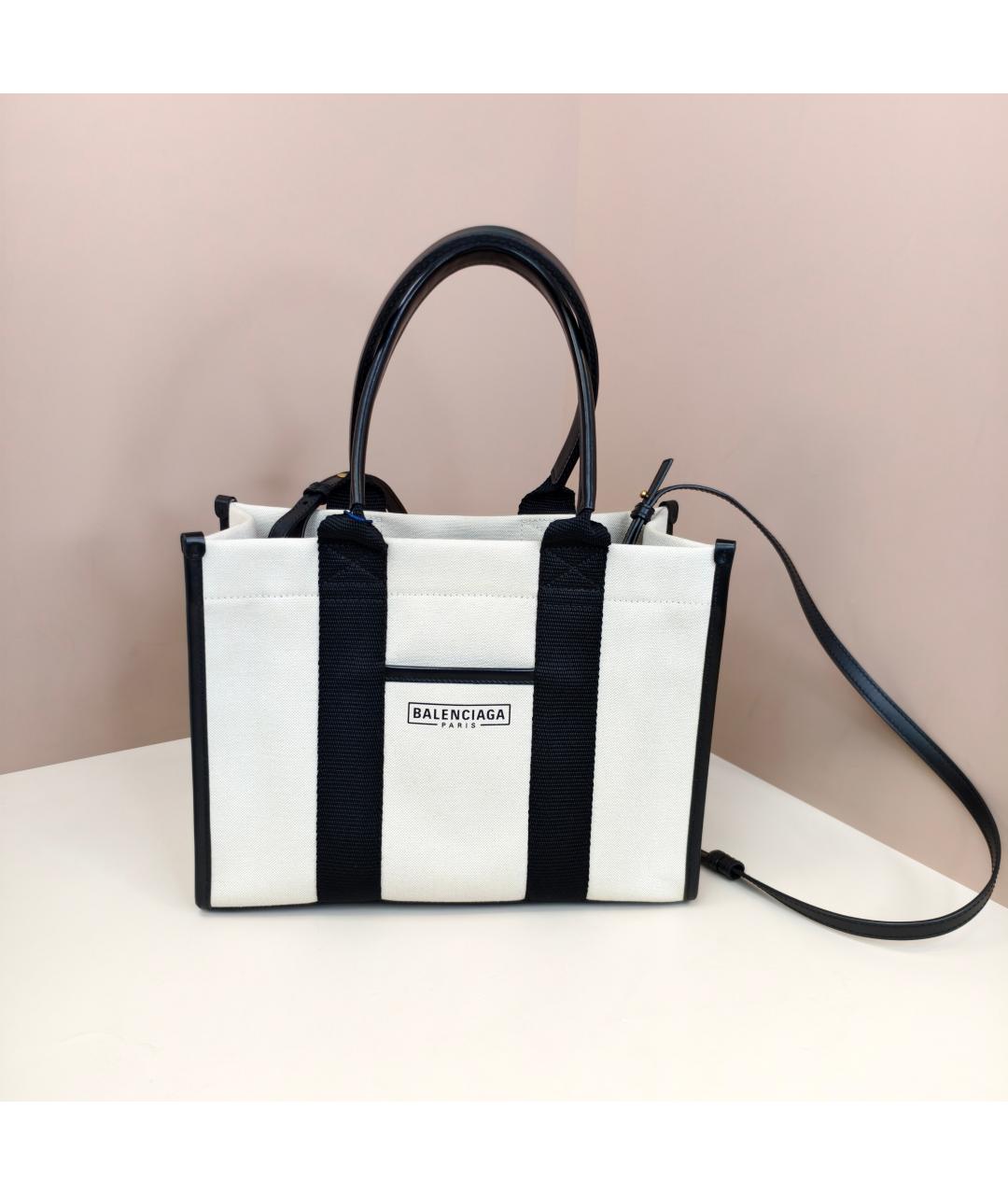 BALENCIAGA Белая сумка с короткими ручками, фото 4