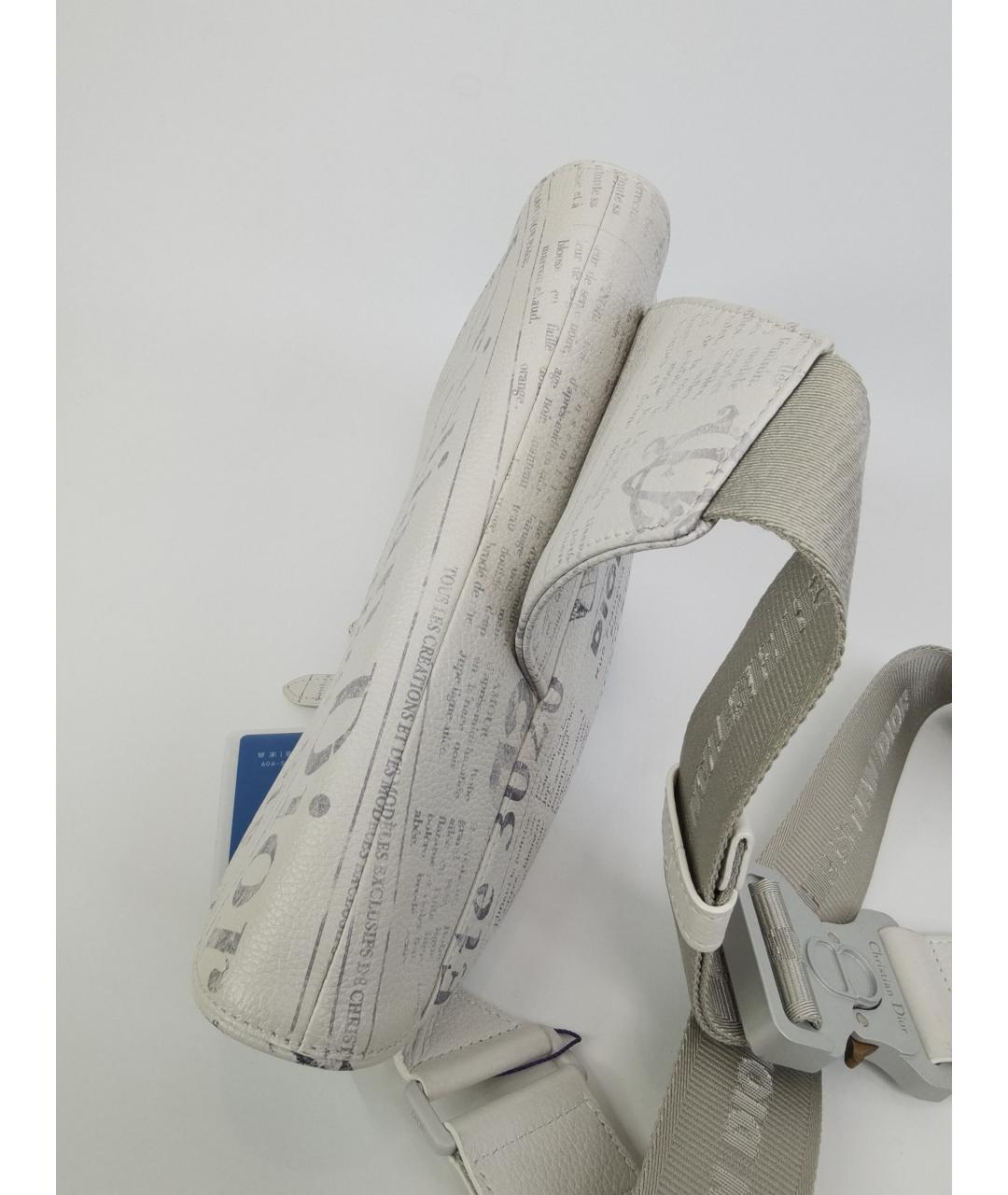 CHRISTIAN DIOR Белая сумка через плечо, фото 6