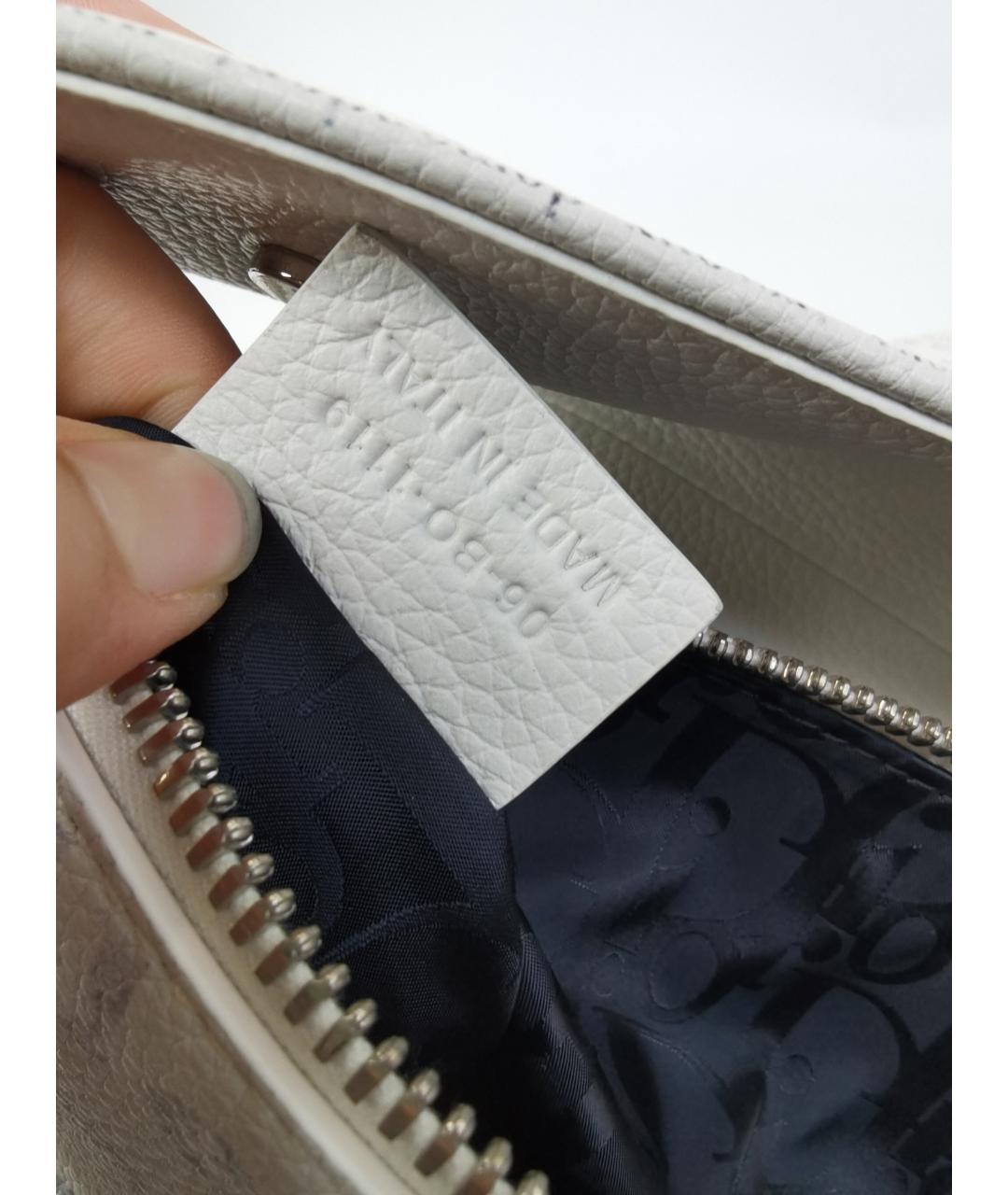 CHRISTIAN DIOR Белая сумка через плечо, фото 9