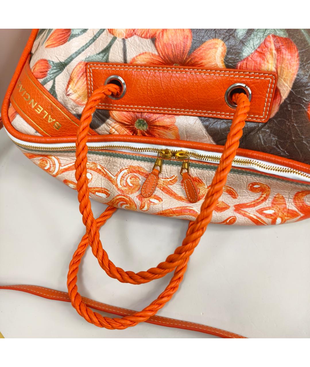 BALENCIAGA Оранжевая сумка через плечо, фото 2
