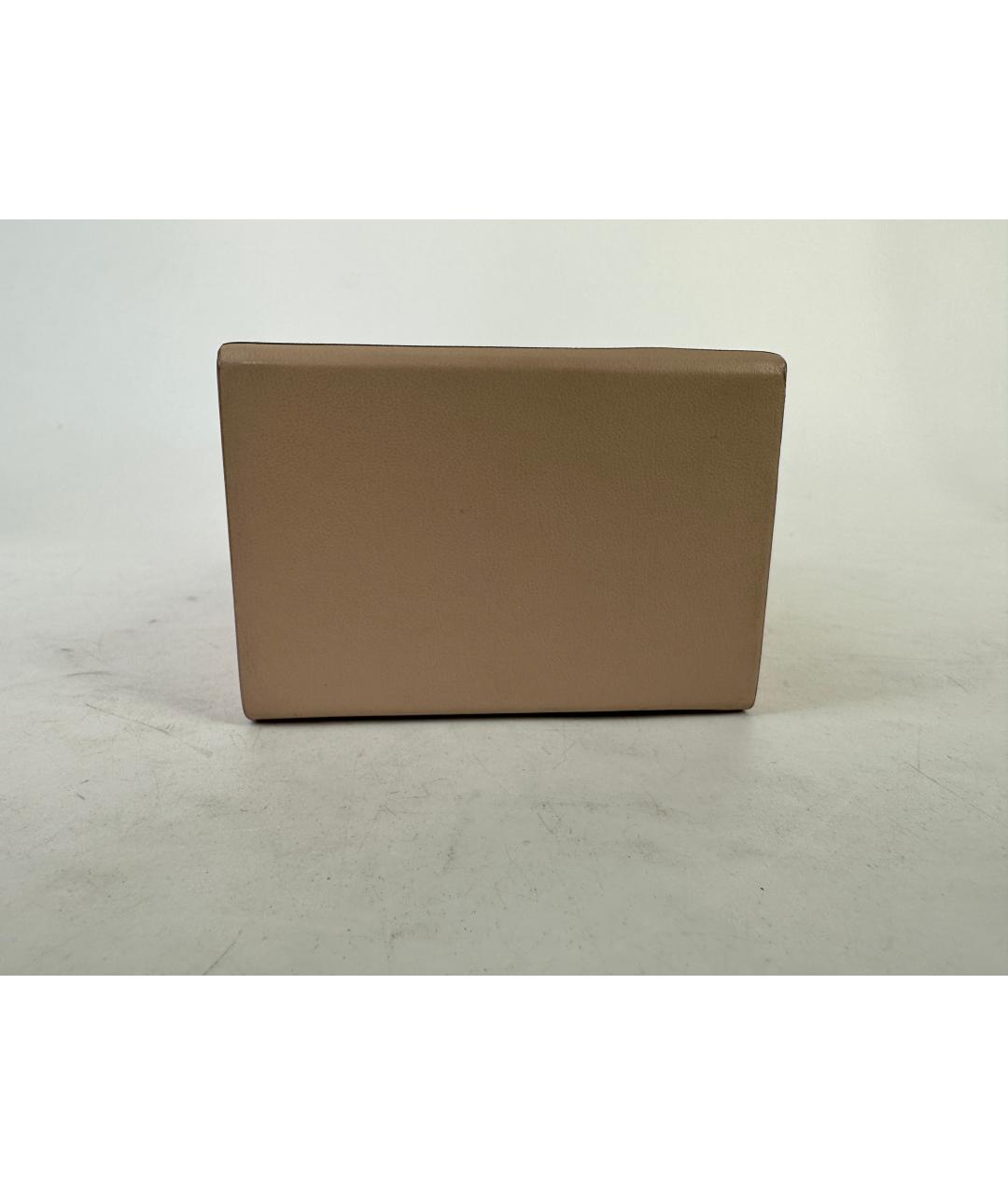 FENDI Бежевая кожаная сумка через плечо, фото 7