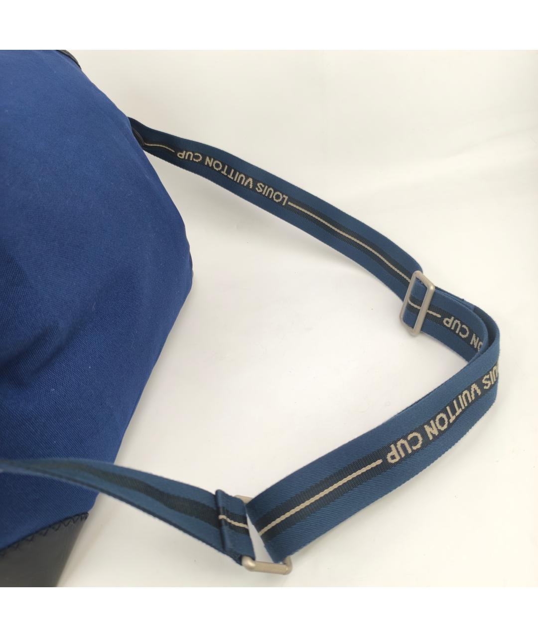 LOUIS VUITTON Синяя сумка через плечо, фото 4