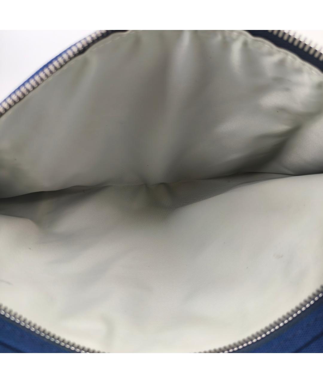 LOUIS VUITTON Синяя сумка через плечо, фото 7