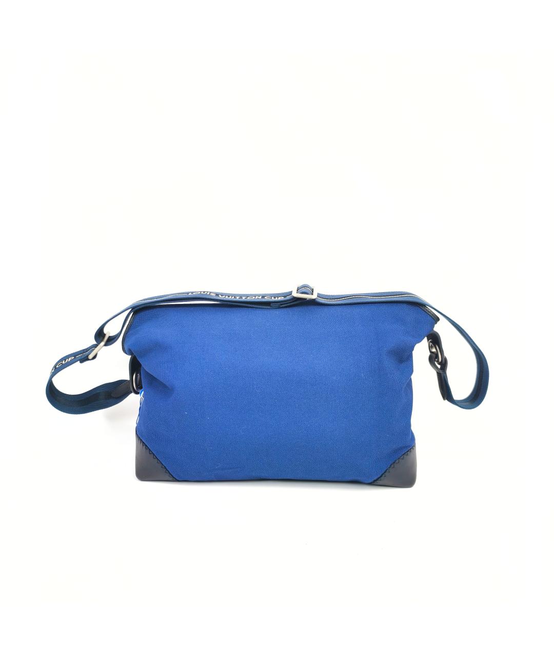 LOUIS VUITTON Синяя сумка через плечо, фото 3