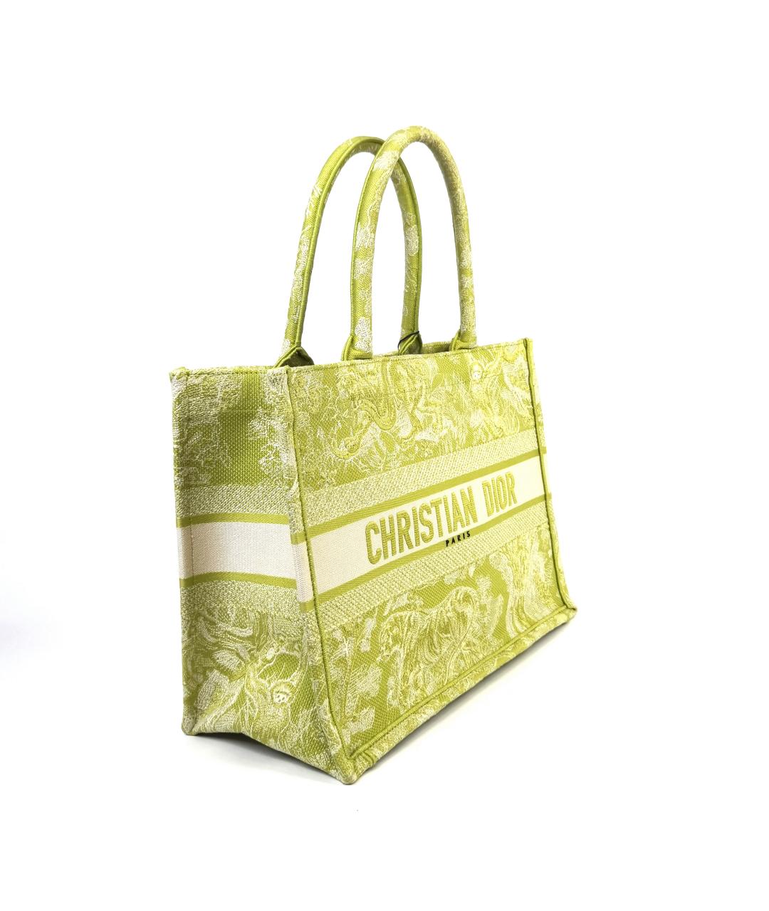 CHRISTIAN DIOR Салатовая сумка через плечо, фото 2