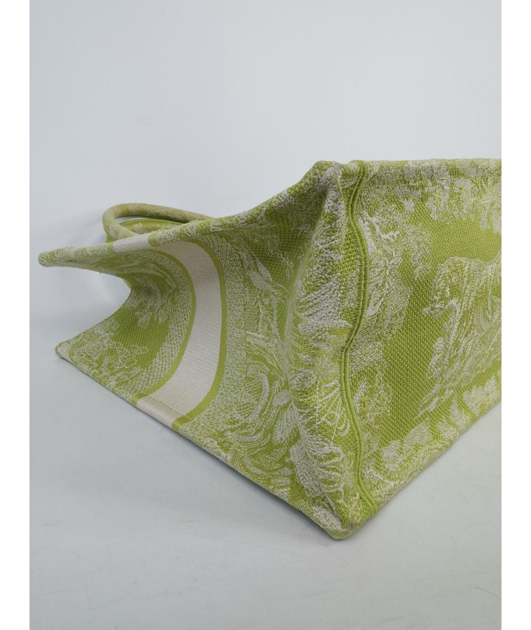 CHRISTIAN DIOR Салатовая сумка через плечо, фото 7