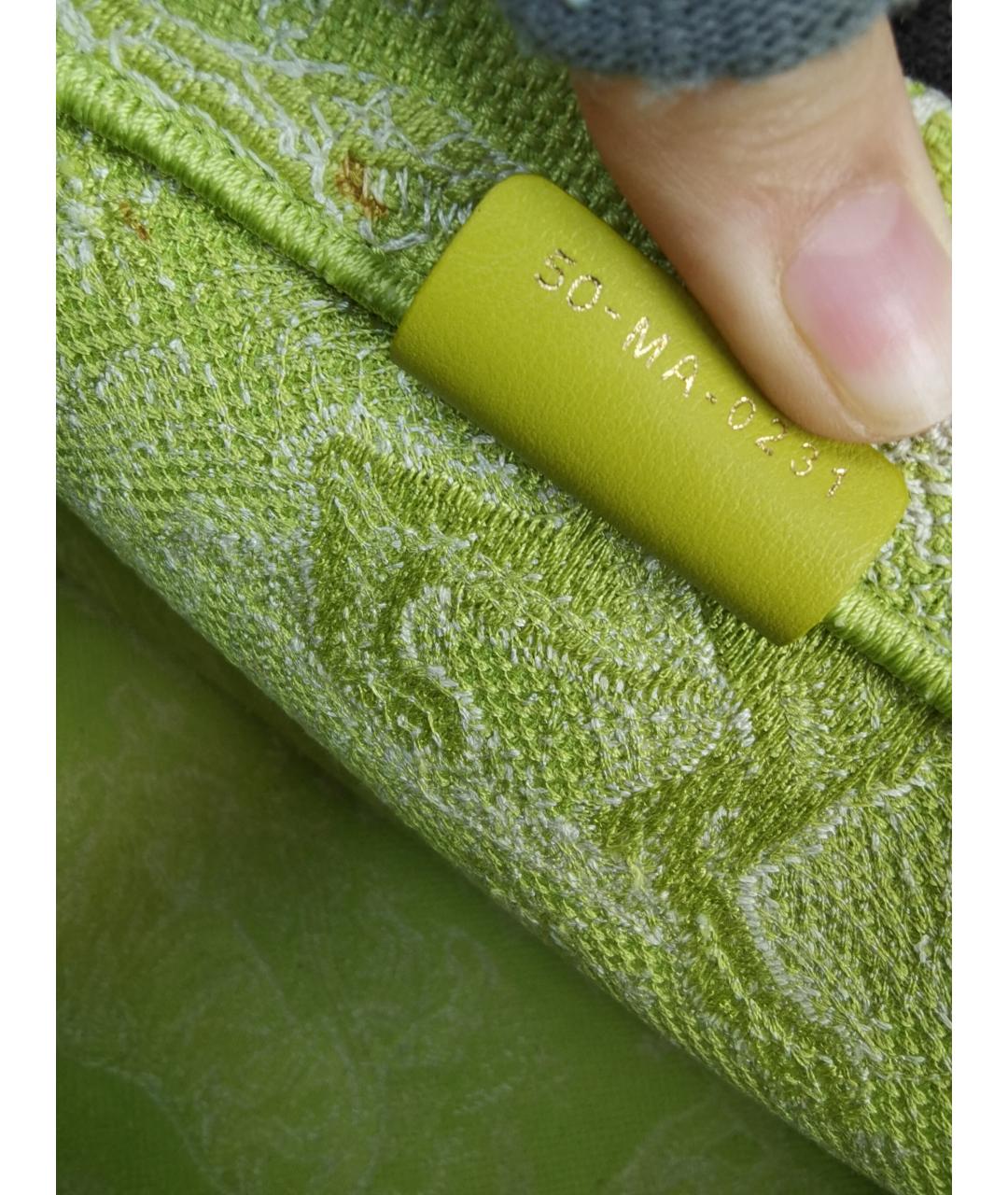 CHRISTIAN DIOR Салатовая сумка через плечо, фото 5