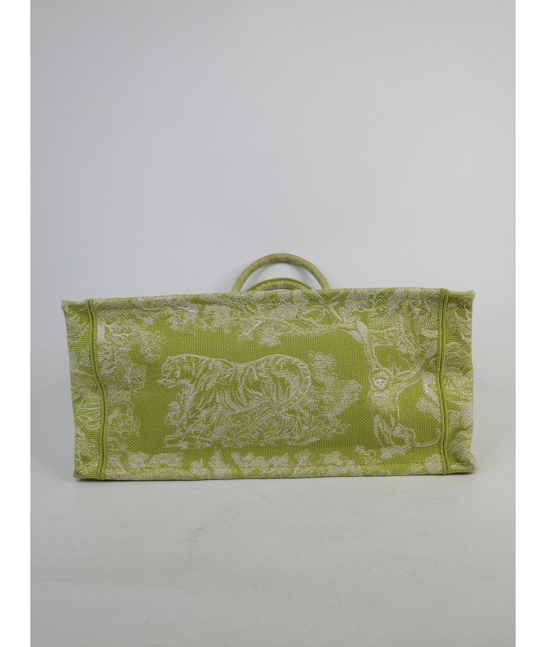 CHRISTIAN DIOR Салатовая сумка через плечо, фото 3