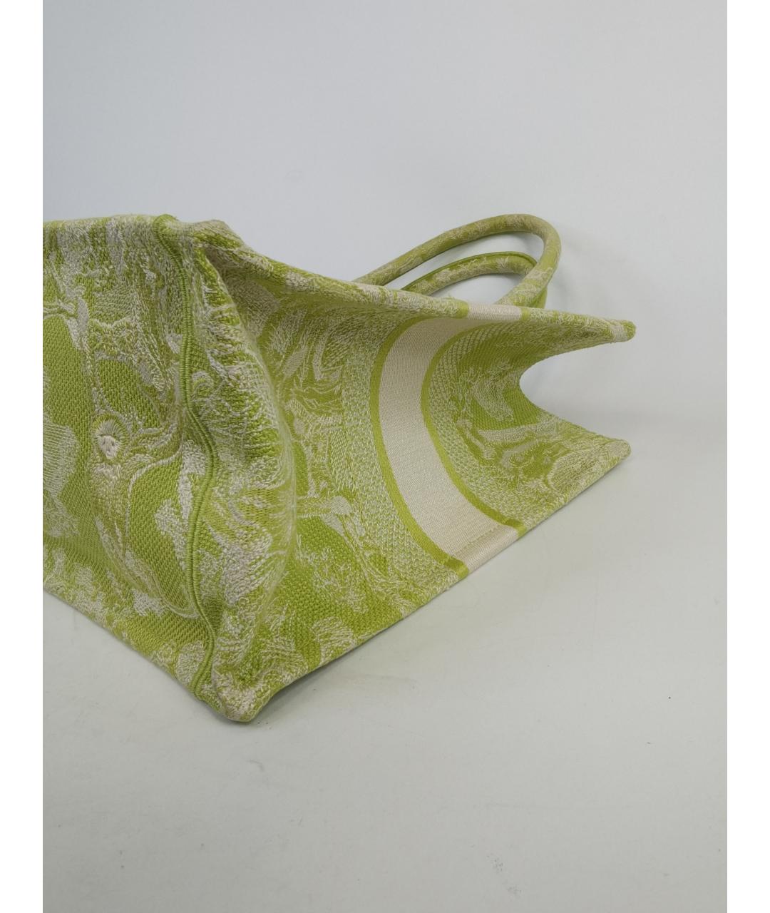 CHRISTIAN DIOR Салатовая сумка через плечо, фото 4