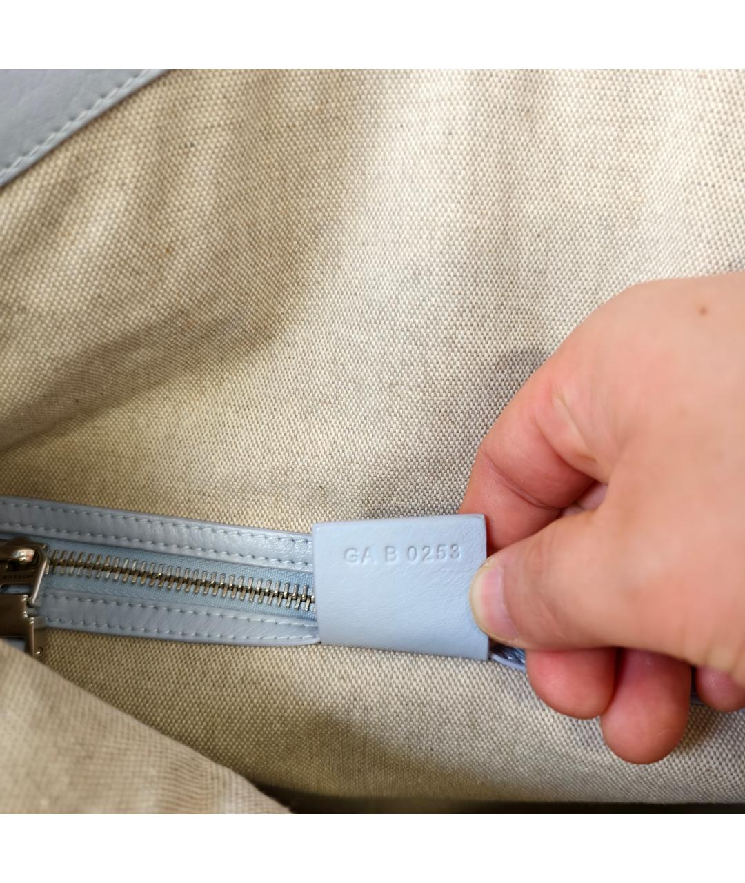 GIVENCHY Голубая кожаная сумка через плечо, фото 4