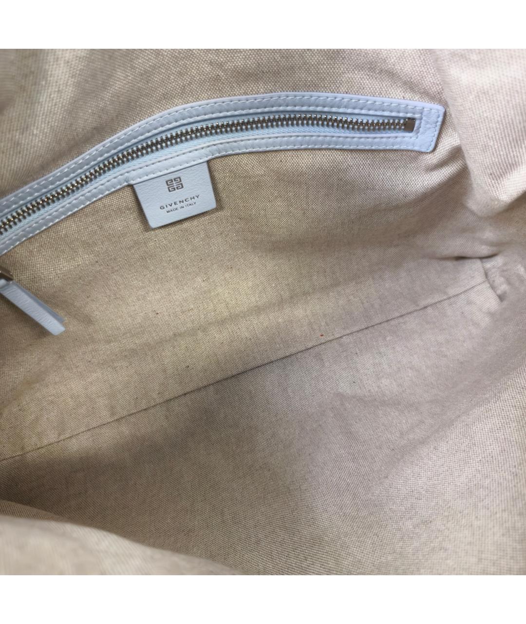 GIVENCHY Голубая кожаная сумка через плечо, фото 2