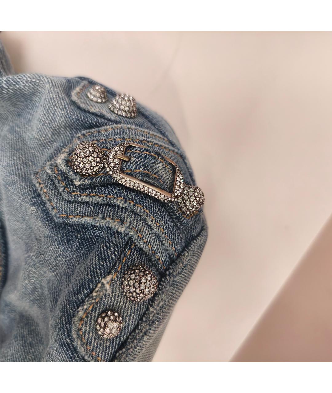 BALENCIAGA Синяя сумка через плечо, фото 7