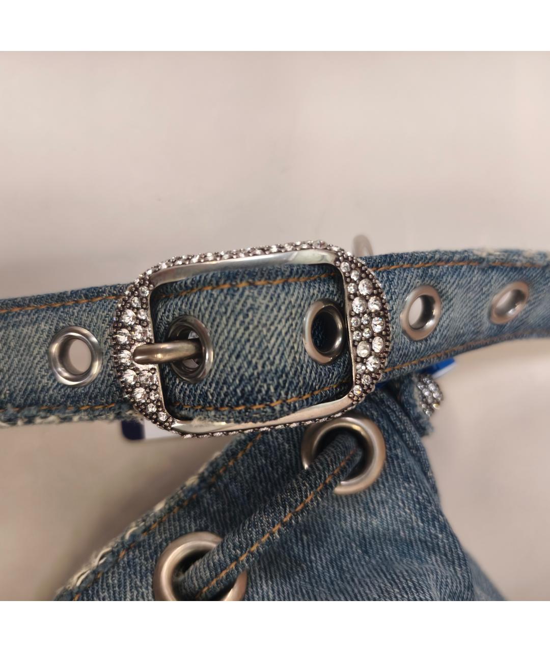 BALENCIAGA Синяя сумка через плечо, фото 4