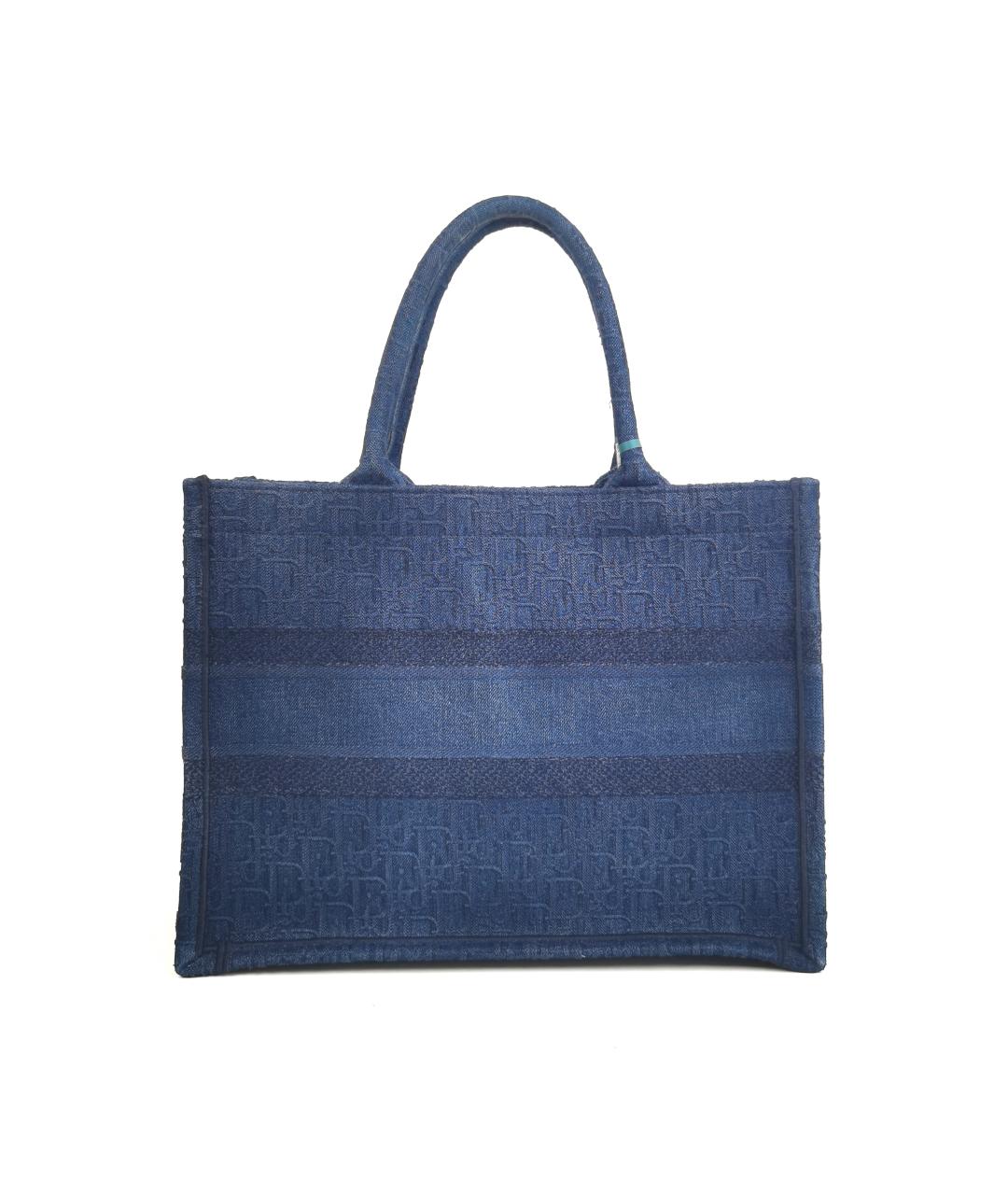 CHRISTIAN DIOR Синяя сумка через плечо, фото 7