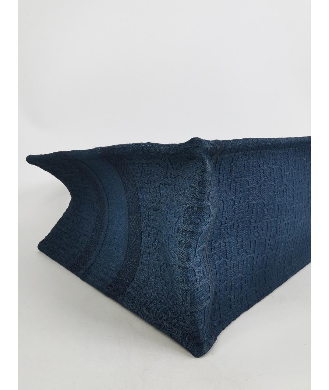 CHRISTIAN DIOR Синяя сумка через плечо, фото 4