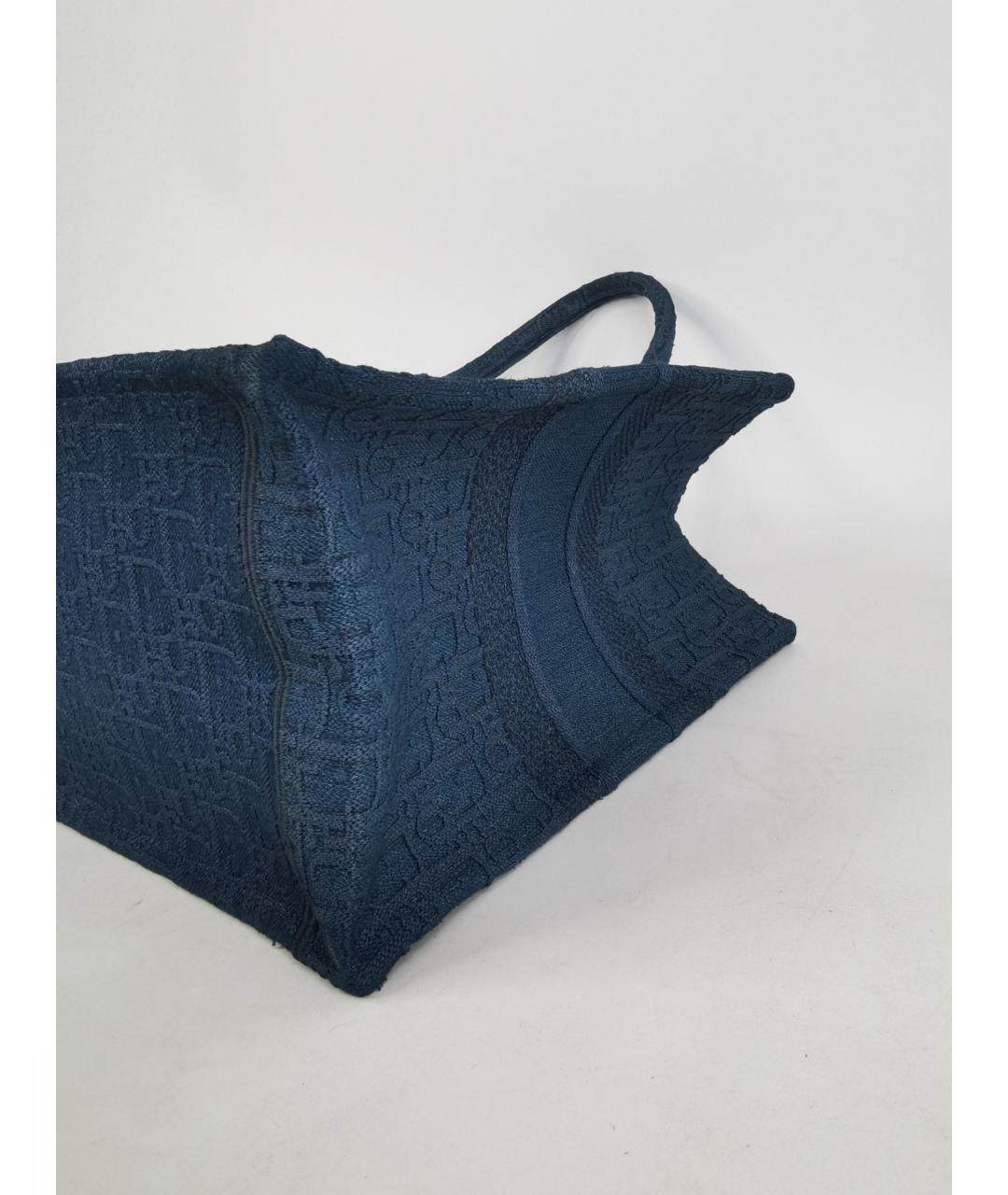 CHRISTIAN DIOR Синяя сумка через плечо, фото 5