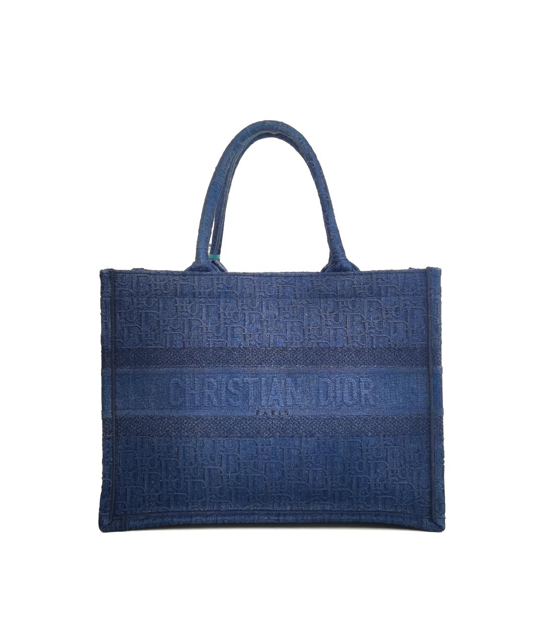 CHRISTIAN DIOR Синяя сумка через плечо, фото 1