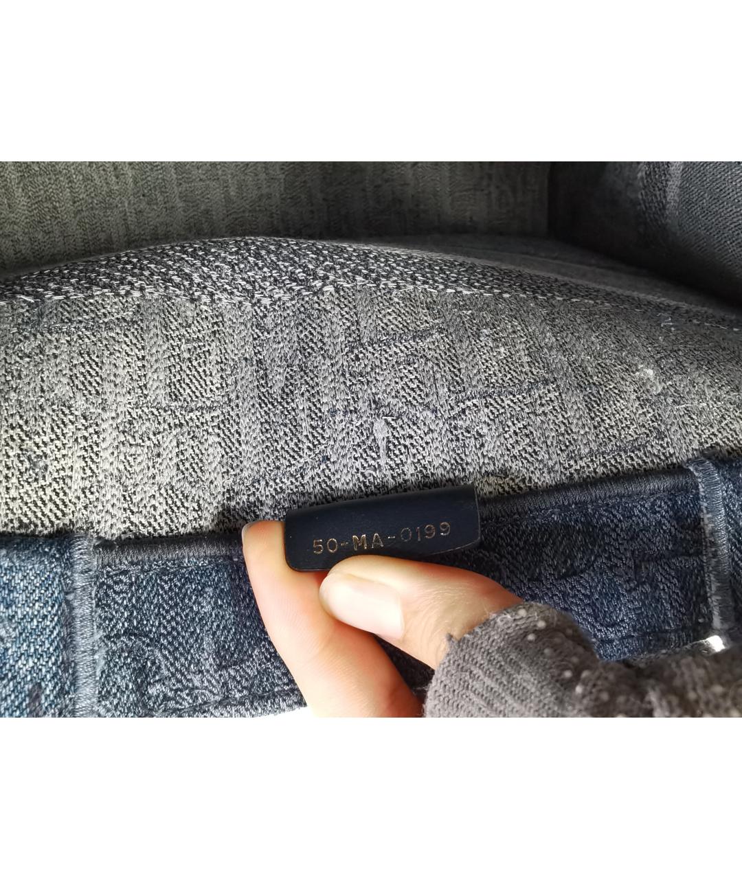 CHRISTIAN DIOR Синяя сумка через плечо, фото 2