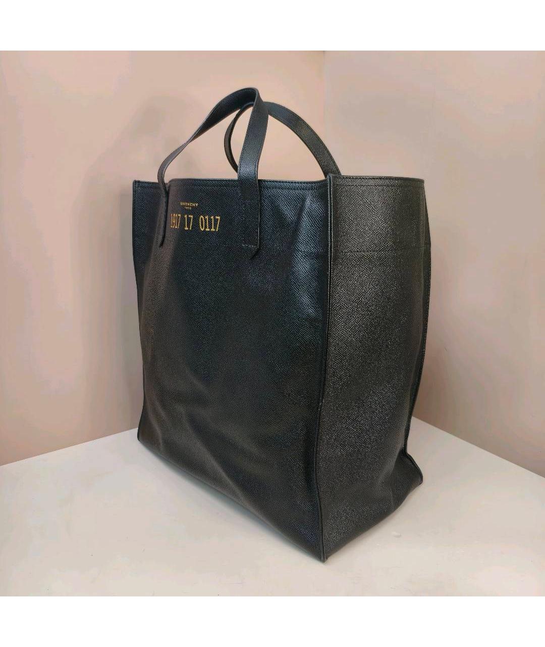 GIVENCHY Черная кожаная сумка через плечо, фото 2