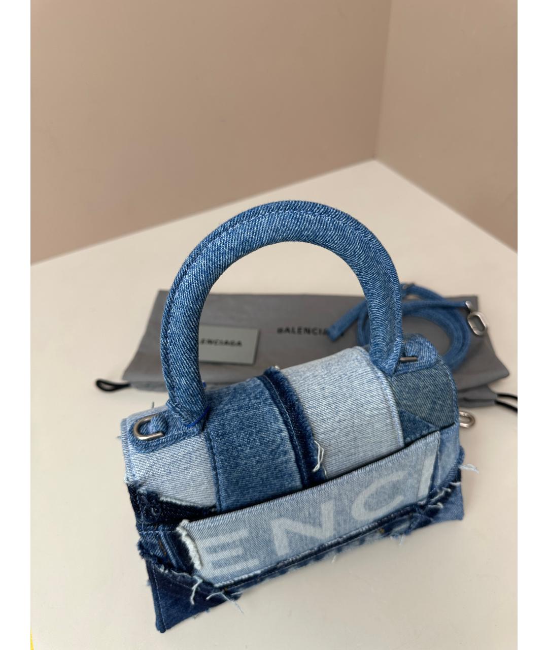 BALENCIAGA Синяя сумка через плечо, фото 2