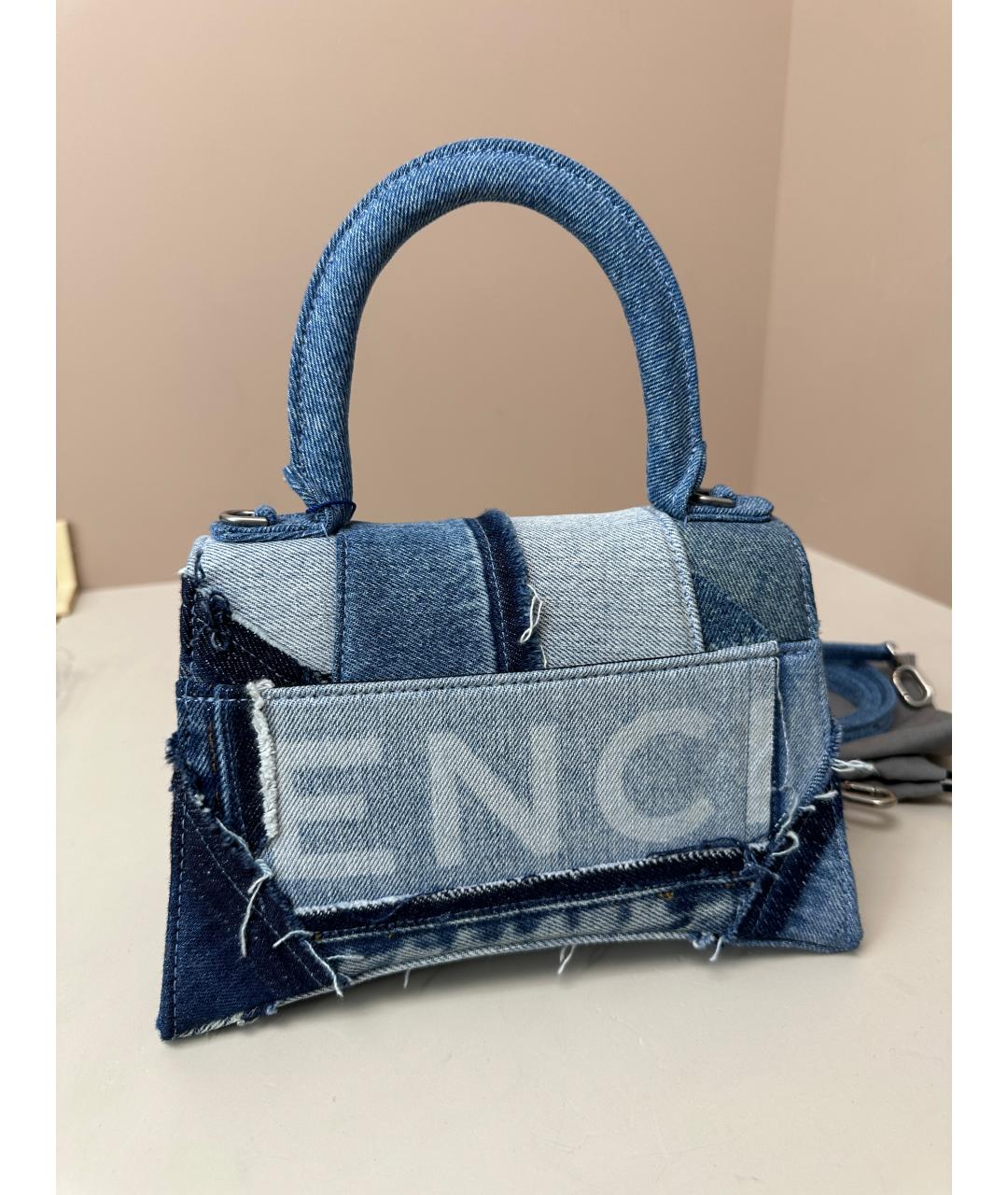 BALENCIAGA Синяя сумка через плечо, фото 10