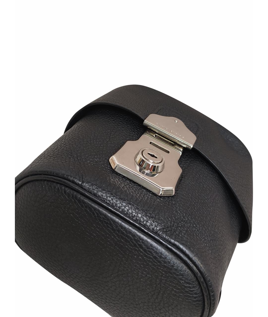 BALENCIAGA Черная кожаная сумка с короткими ручками, фото 12