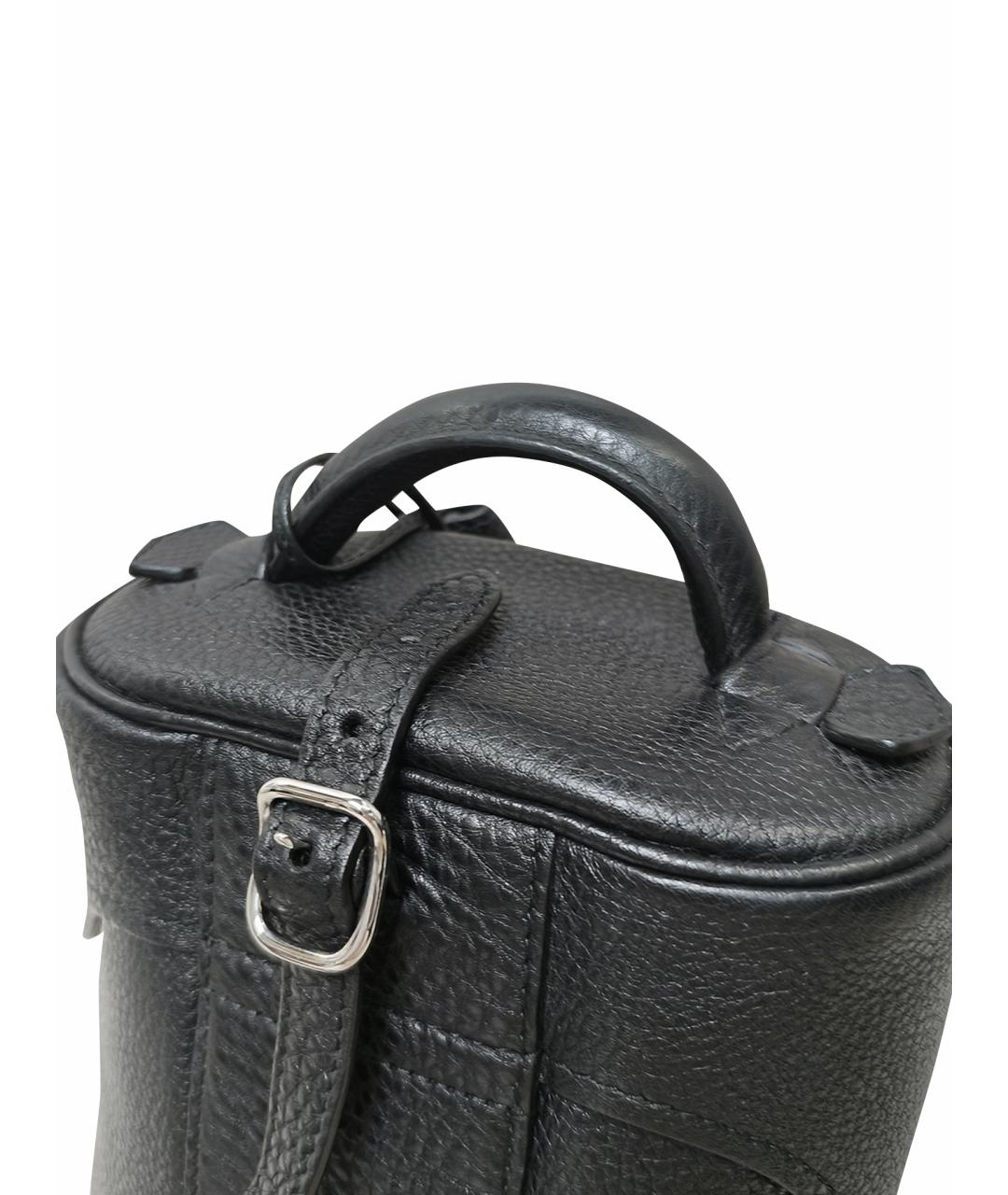 BALENCIAGA Черная кожаная сумка с короткими ручками, фото 15