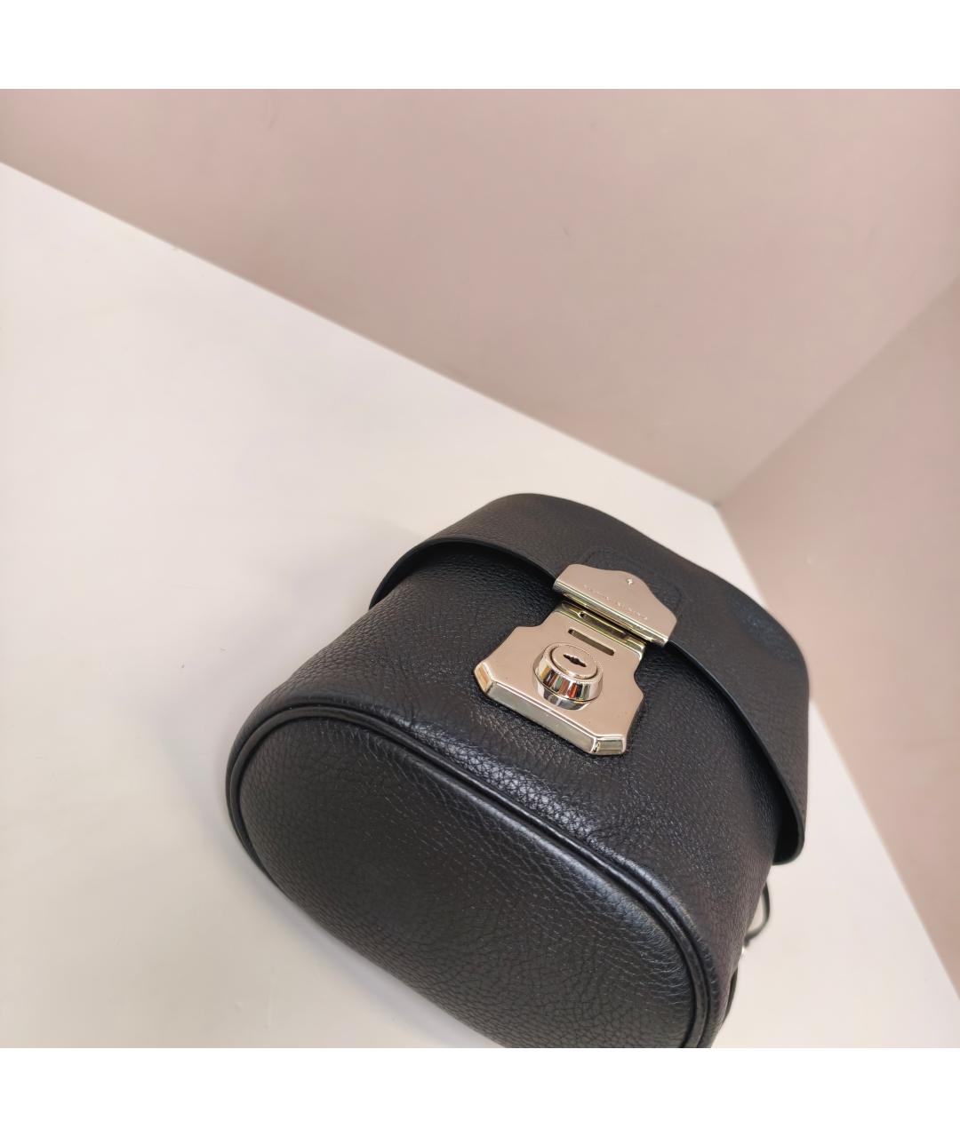 BALENCIAGA Черная кожаная сумка с короткими ручками, фото 7