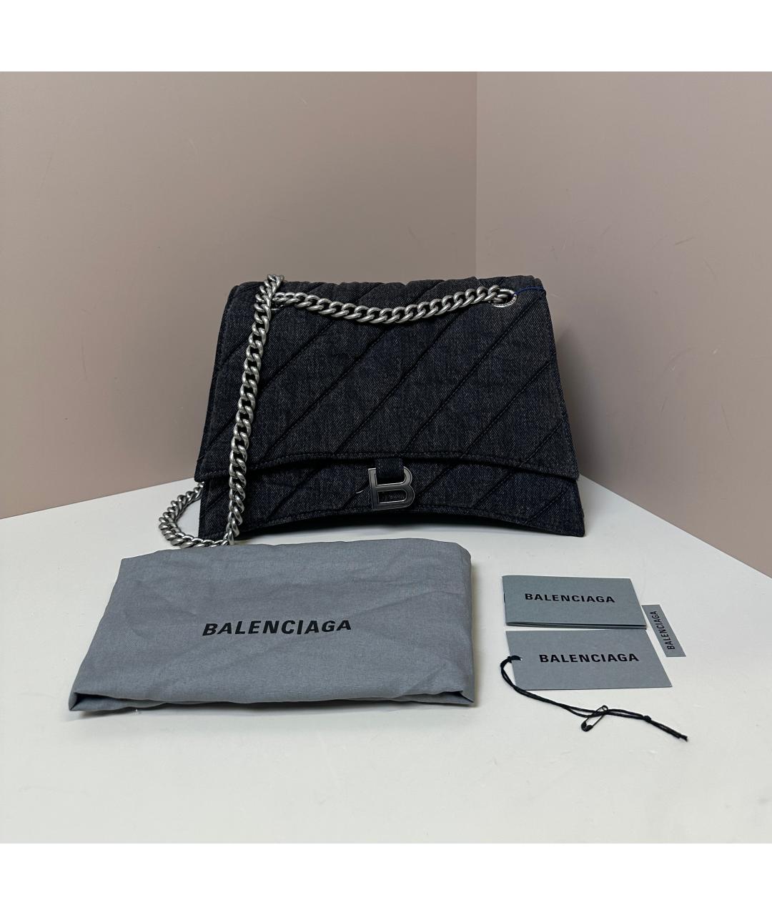 BALENCIAGA Черная сумка через плечо, фото 9