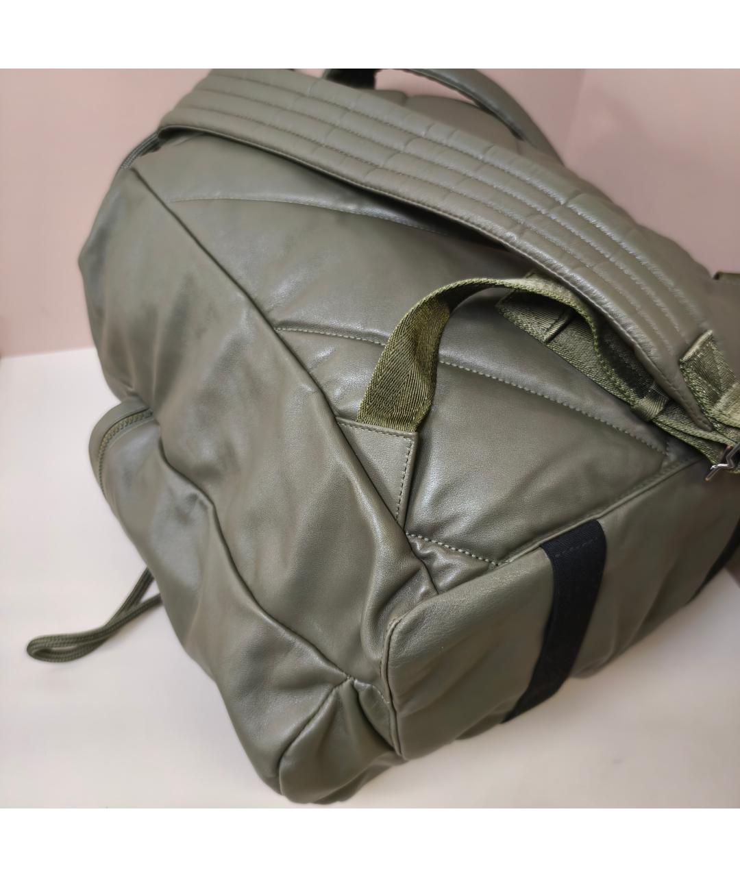 BOTTEGA VENETA Хаки рюкзак, фото 2