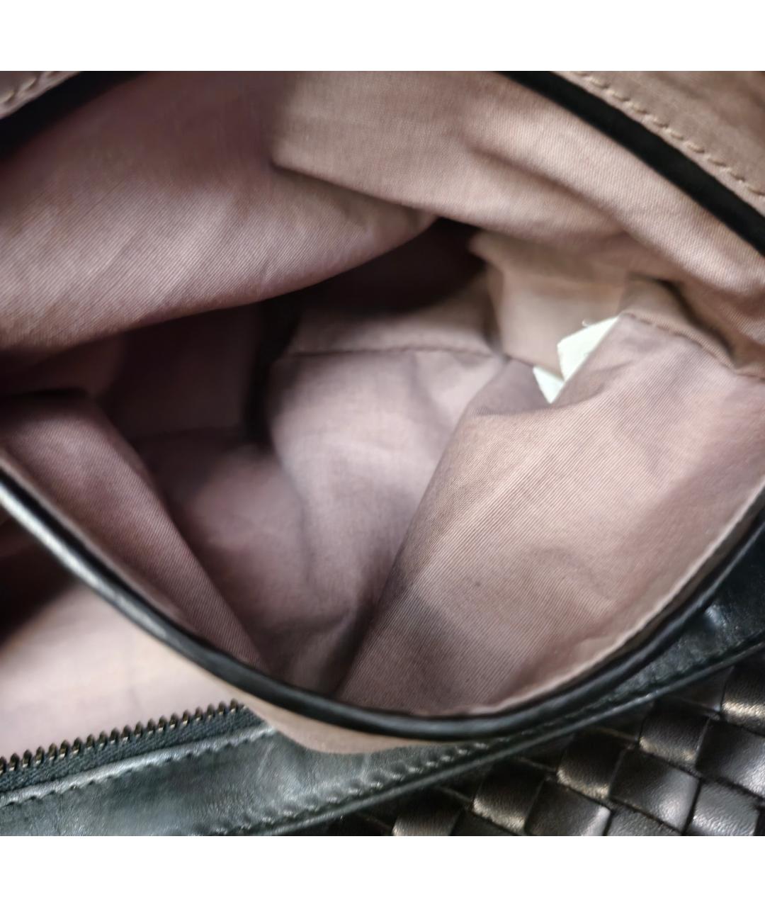 BOTTEGA VENETA Коричневая кожаная дорожная/спортивная сумка, фото 6