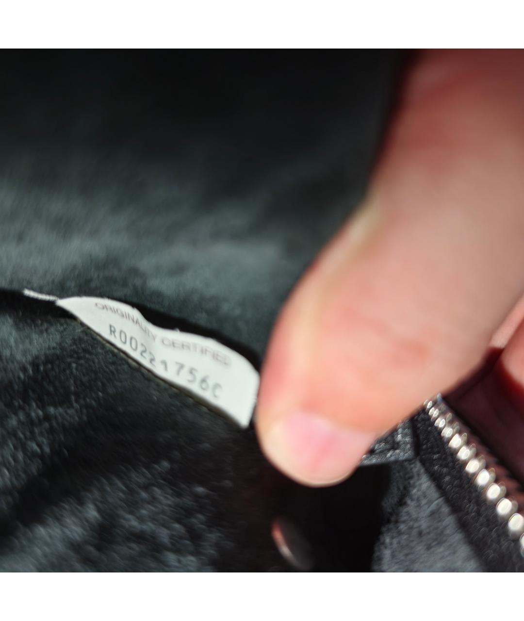 BOTTEGA VENETA Черная кожаная сумка через плечо, фото 7