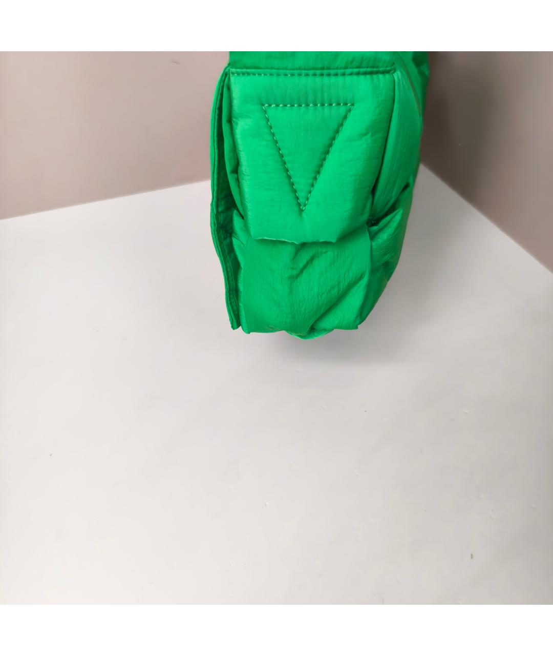 BOTTEGA VENETA Зеленая сумка через плечо, фото 4