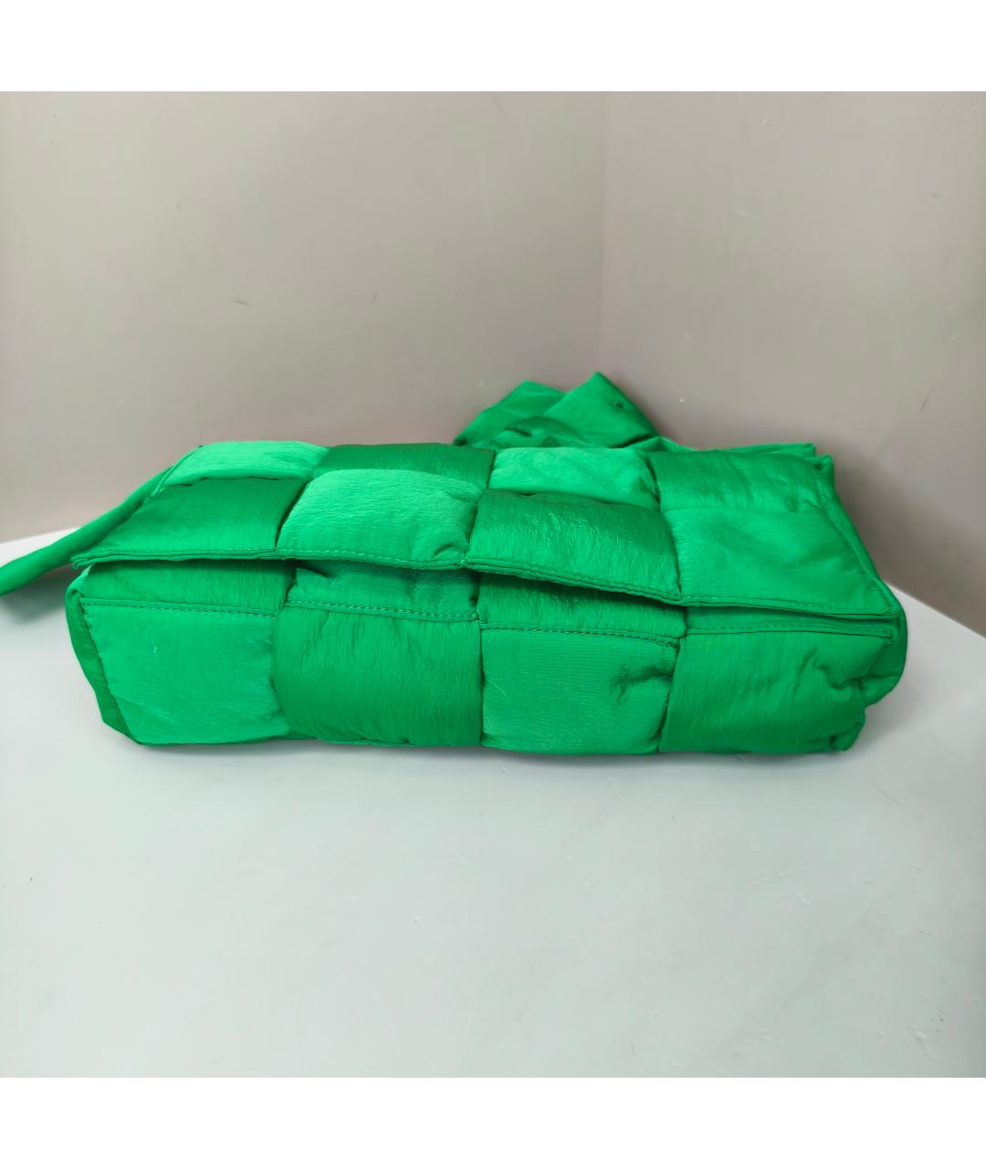 BOTTEGA VENETA Зеленая сумка через плечо, фото 8