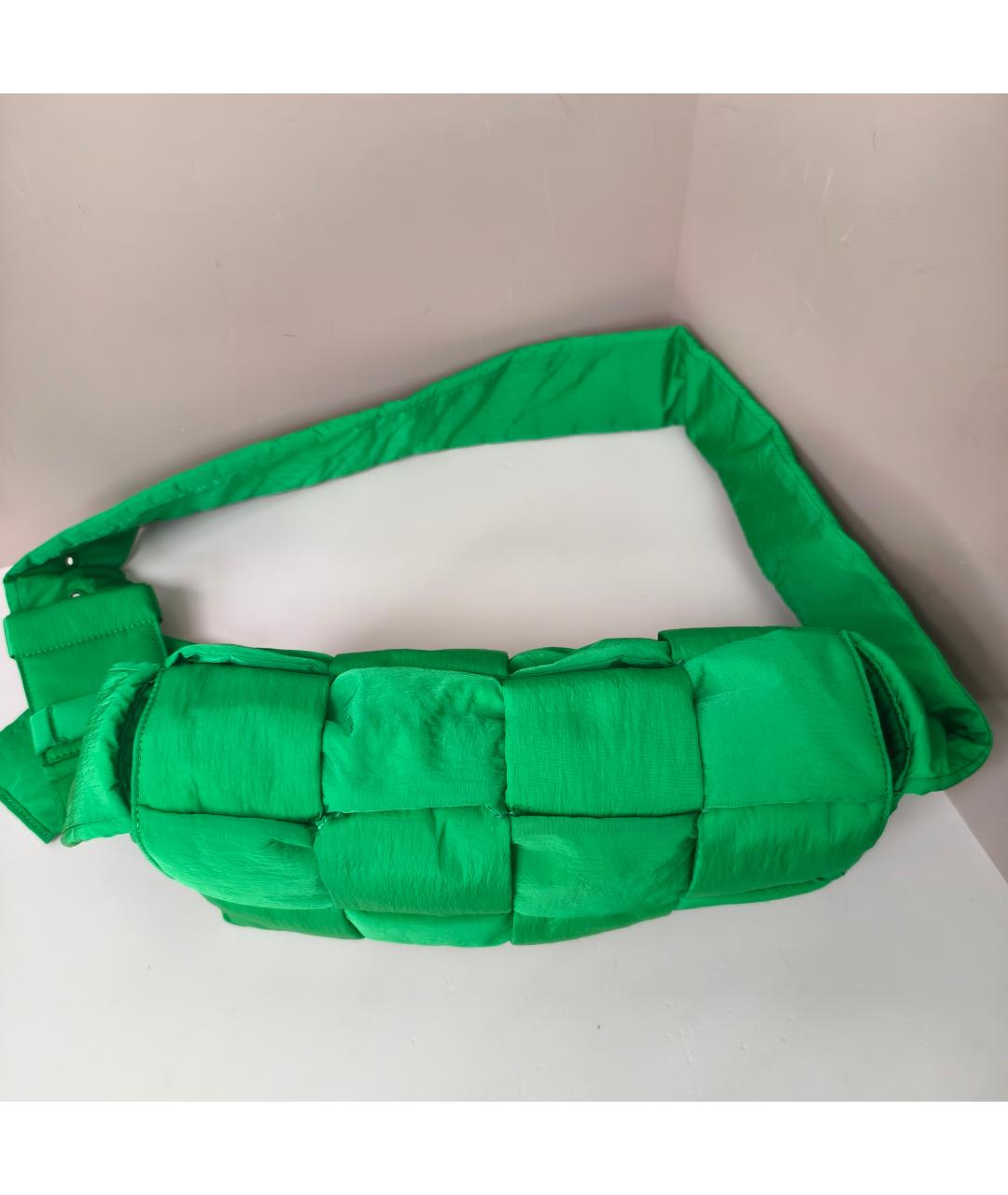BOTTEGA VENETA Зеленая сумка через плечо, фото 7