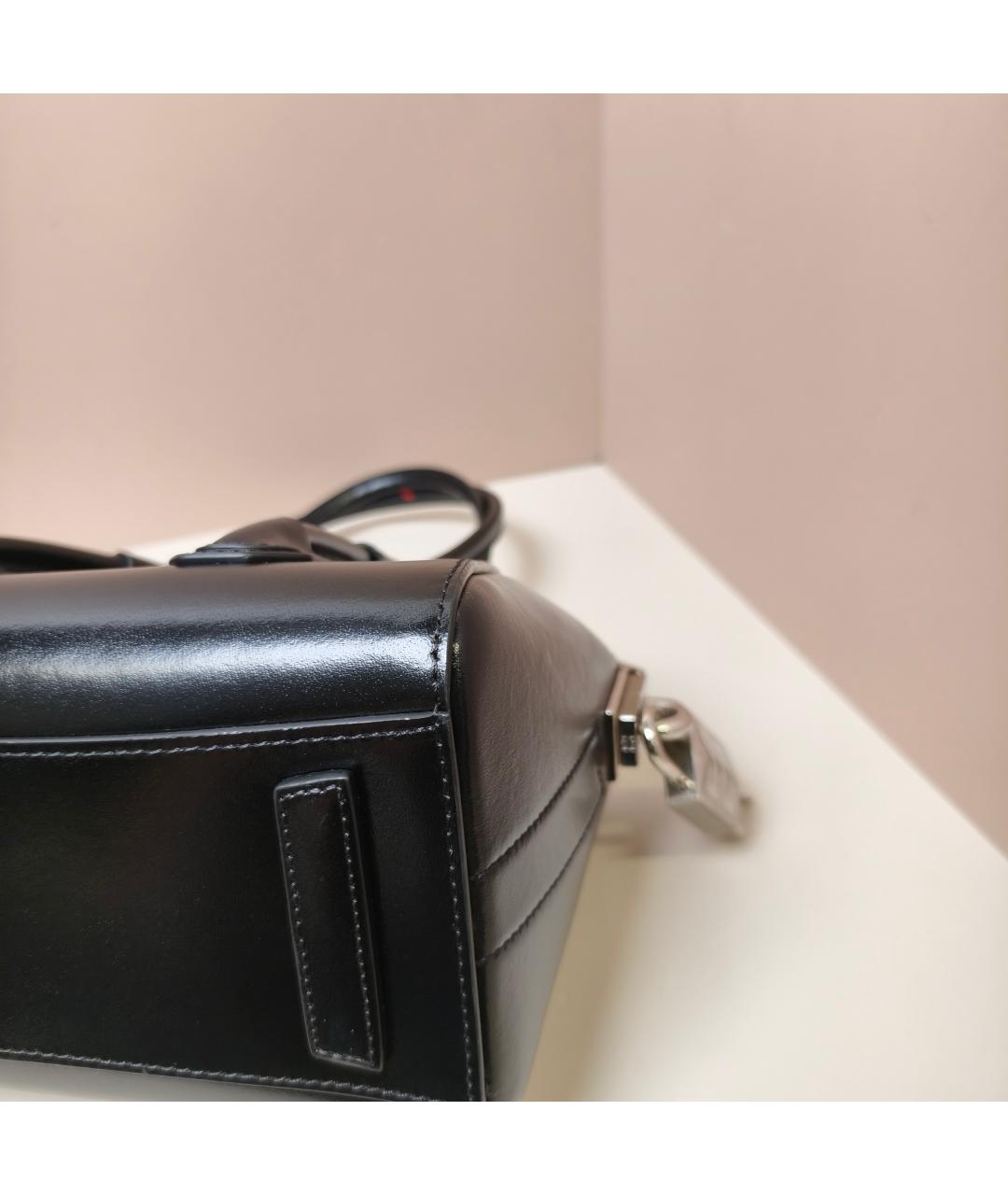 GIVENCHY Черная кожаная сумка через плечо, фото 4