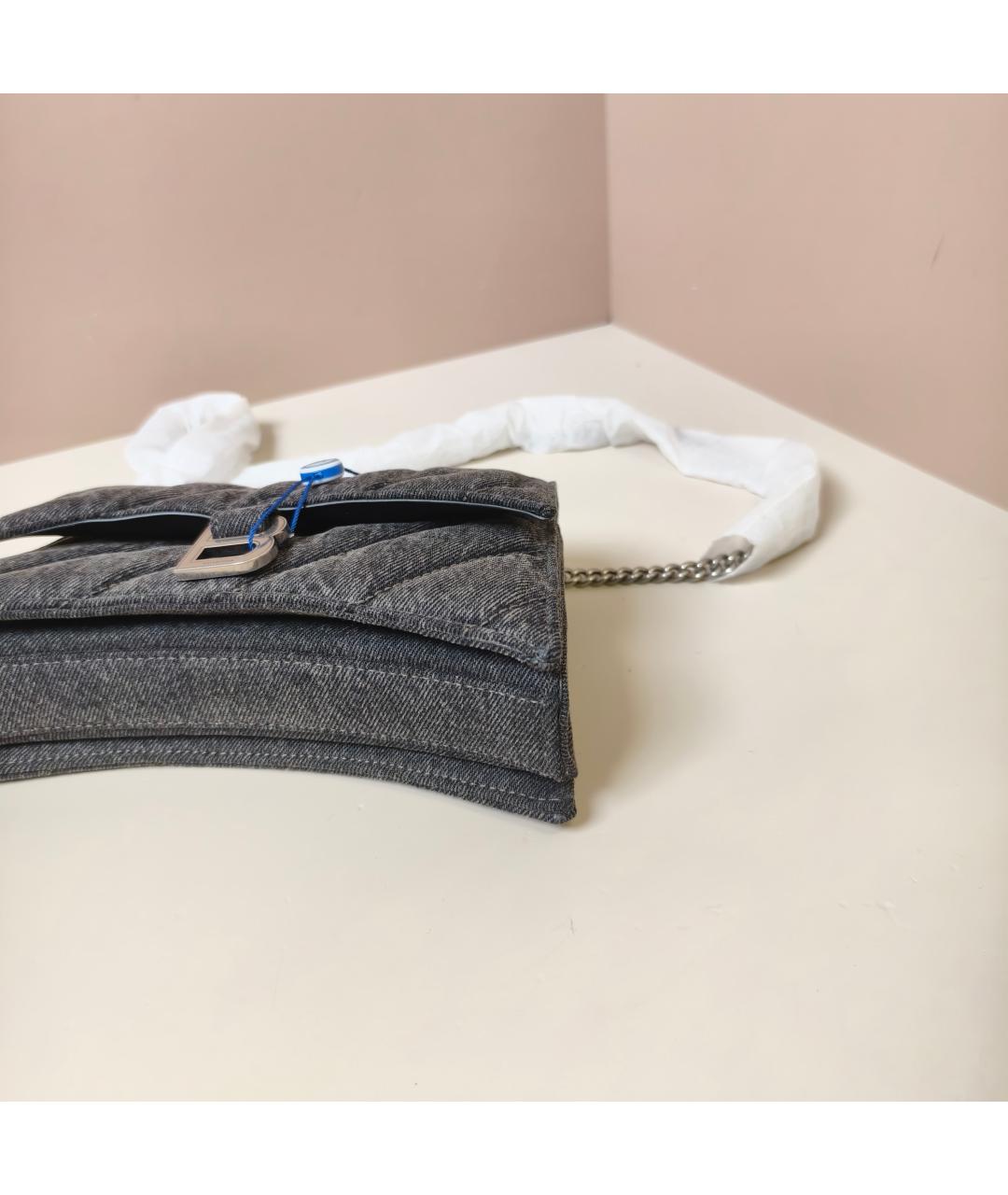 BALENCIAGA Серая сумка через плечо, фото 7