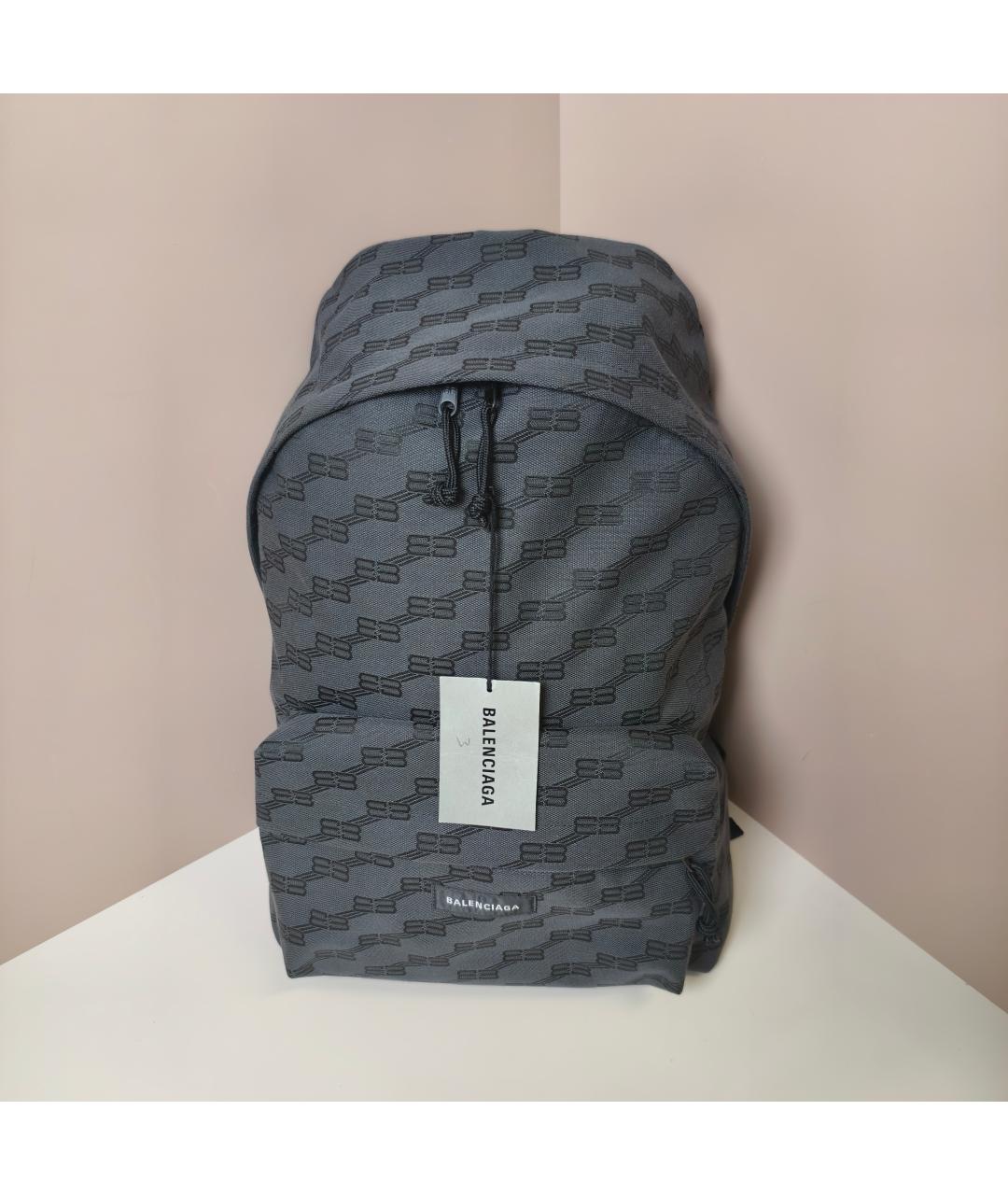 BALENCIAGA Серый рюкзак, фото 10