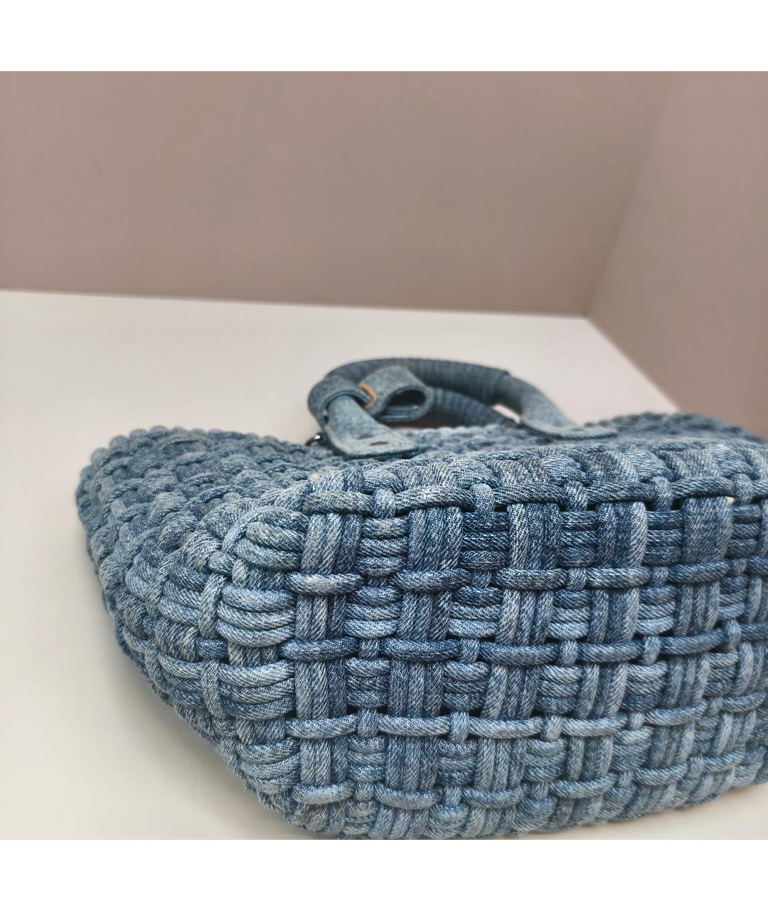 BALENCIAGA Голубая сумка через плечо, фото 7