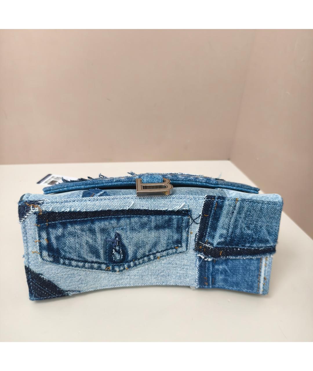 BALENCIAGA Синяя сумка через плечо, фото 8