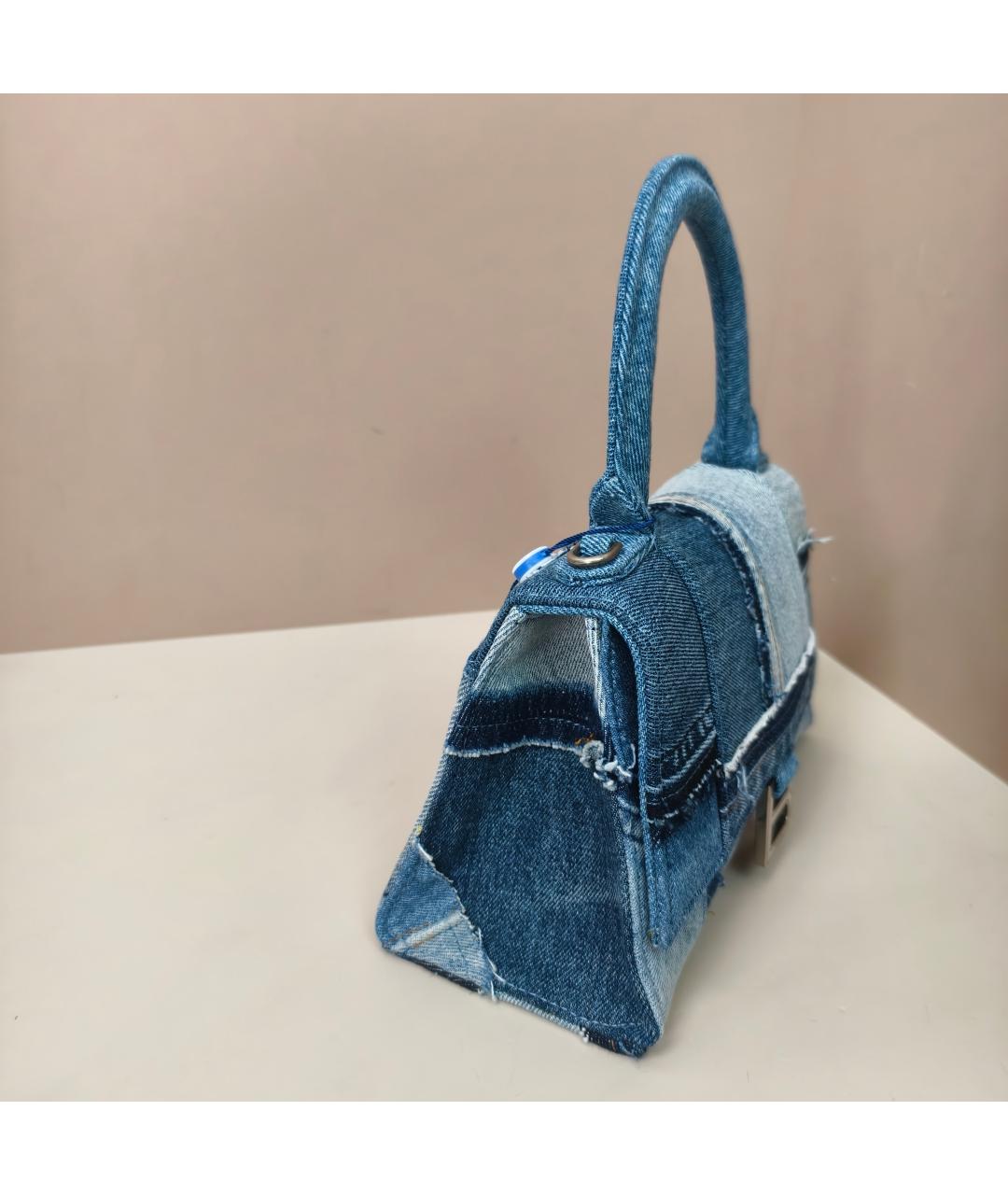 BALENCIAGA Синяя сумка через плечо, фото 4