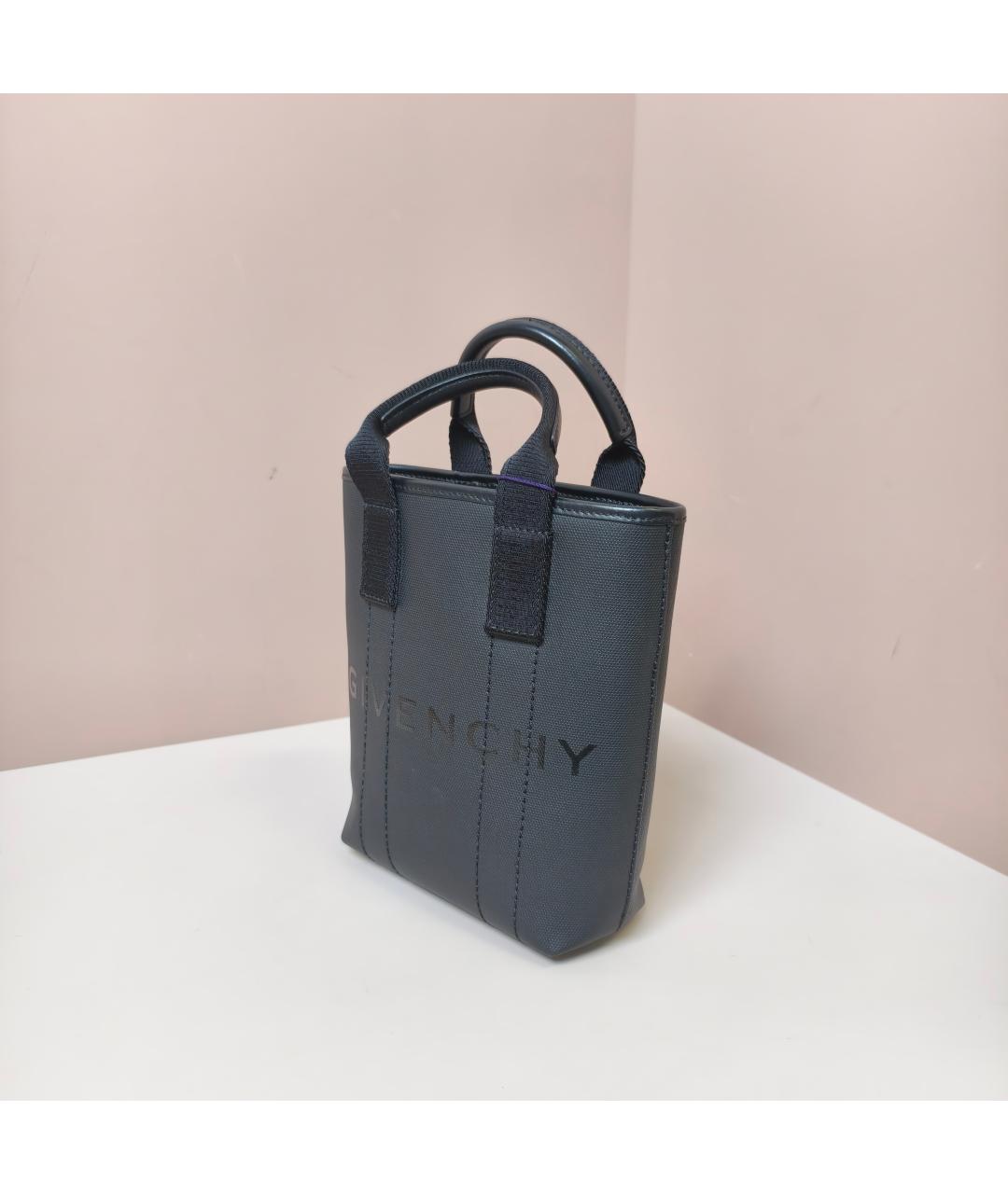 GIVENCHY Черная кожаная сумка через плечо, фото 6