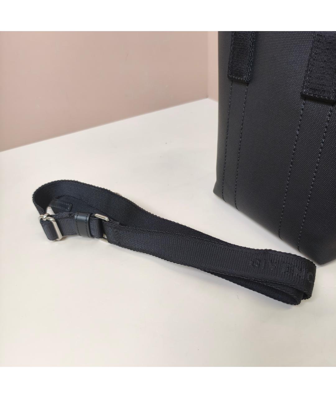 GIVENCHY Черная кожаная сумка через плечо, фото 9